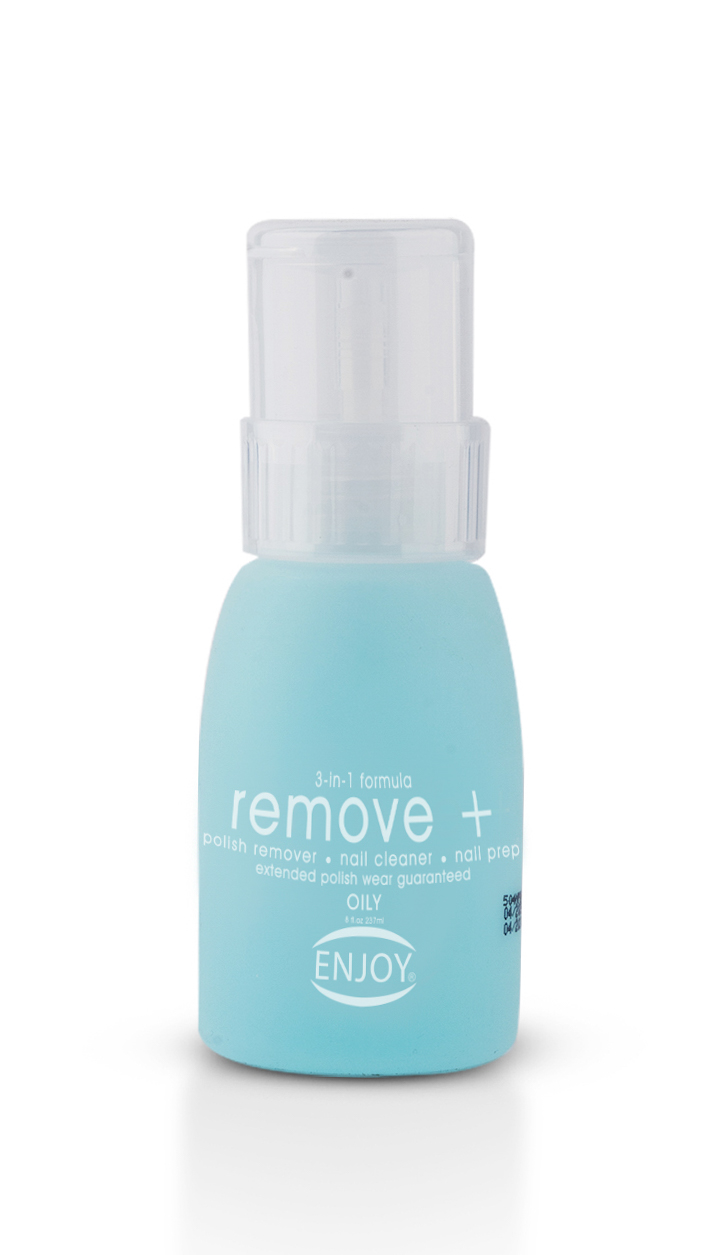 Enjoy Nail Polish Remover Blue 237 ml