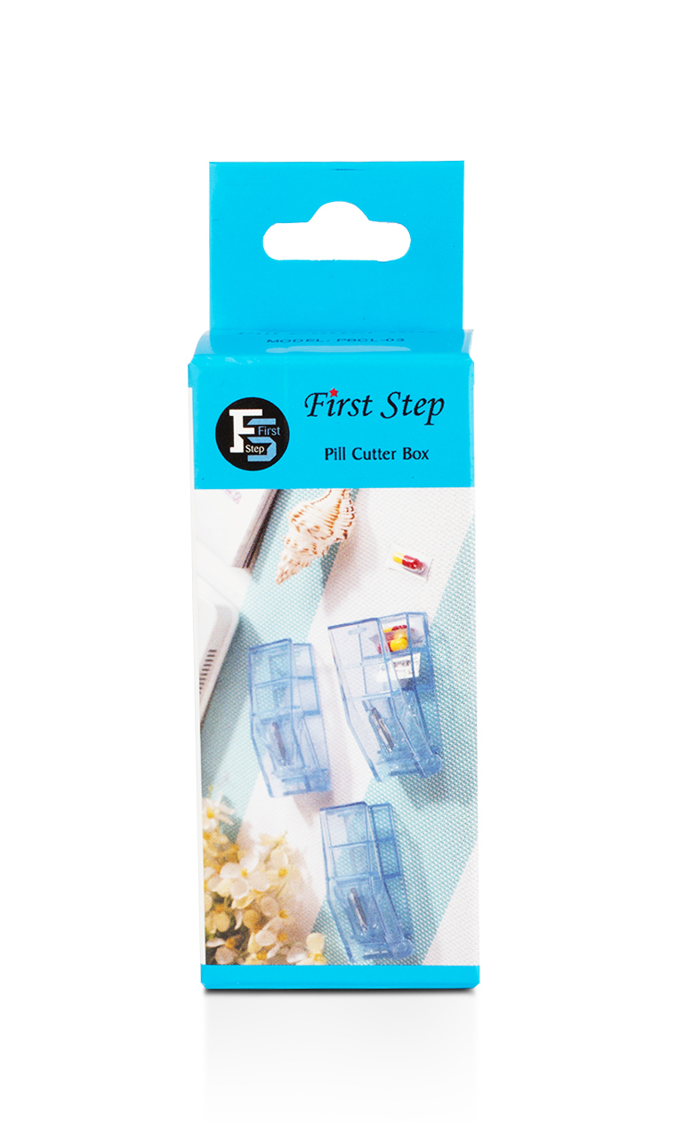 First Step Pill Cutter Blue Color
