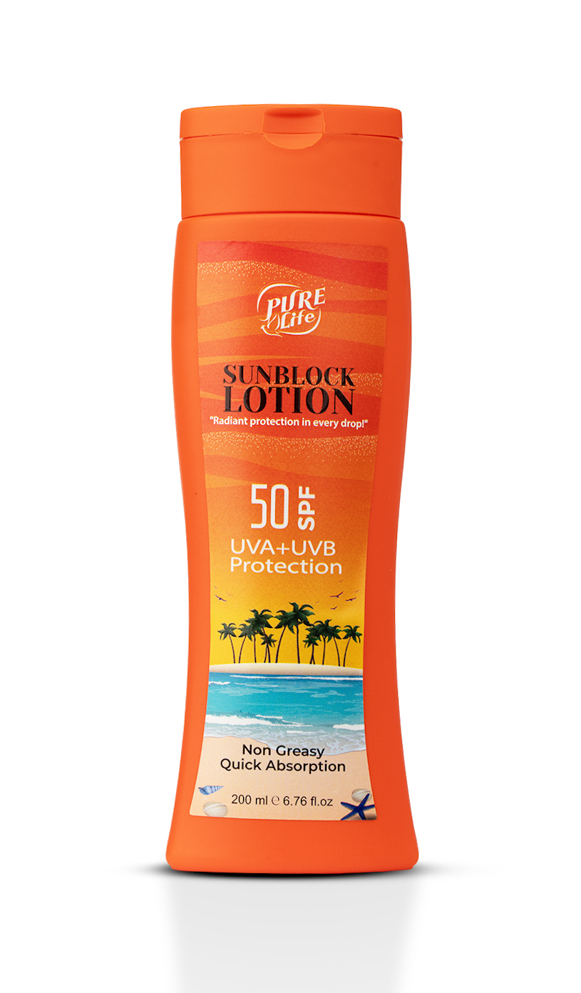 Pure Life Sunblock 50 SPF 200 ml