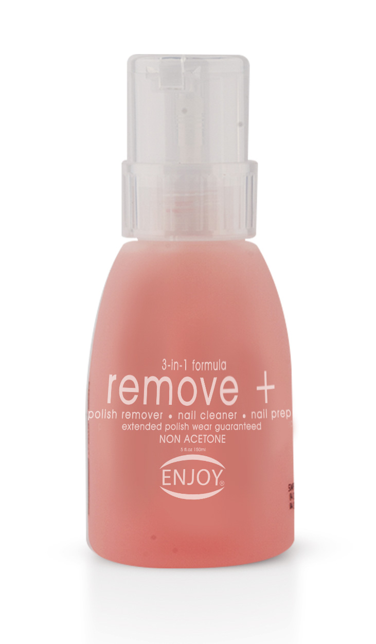 Enjoy Nail Polish Remover Pink Non Acetone 150 ml