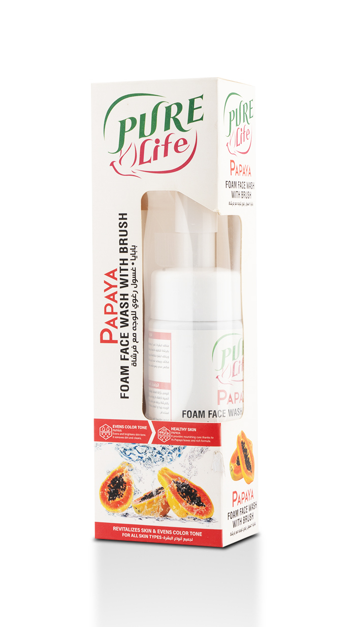 Pure Life Foaming Face Wash Papaya 150 ml