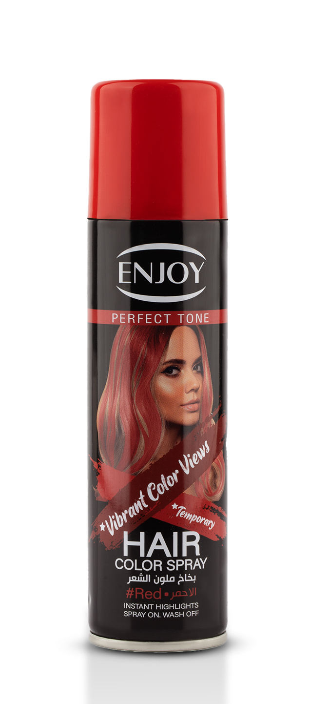 Enjoy Perfect Tone Hair Color Spray Red 150 ml
