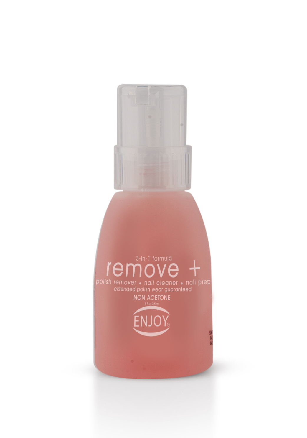 Enjoy Nail Polish Remover Pink Non Acetone 237 ml