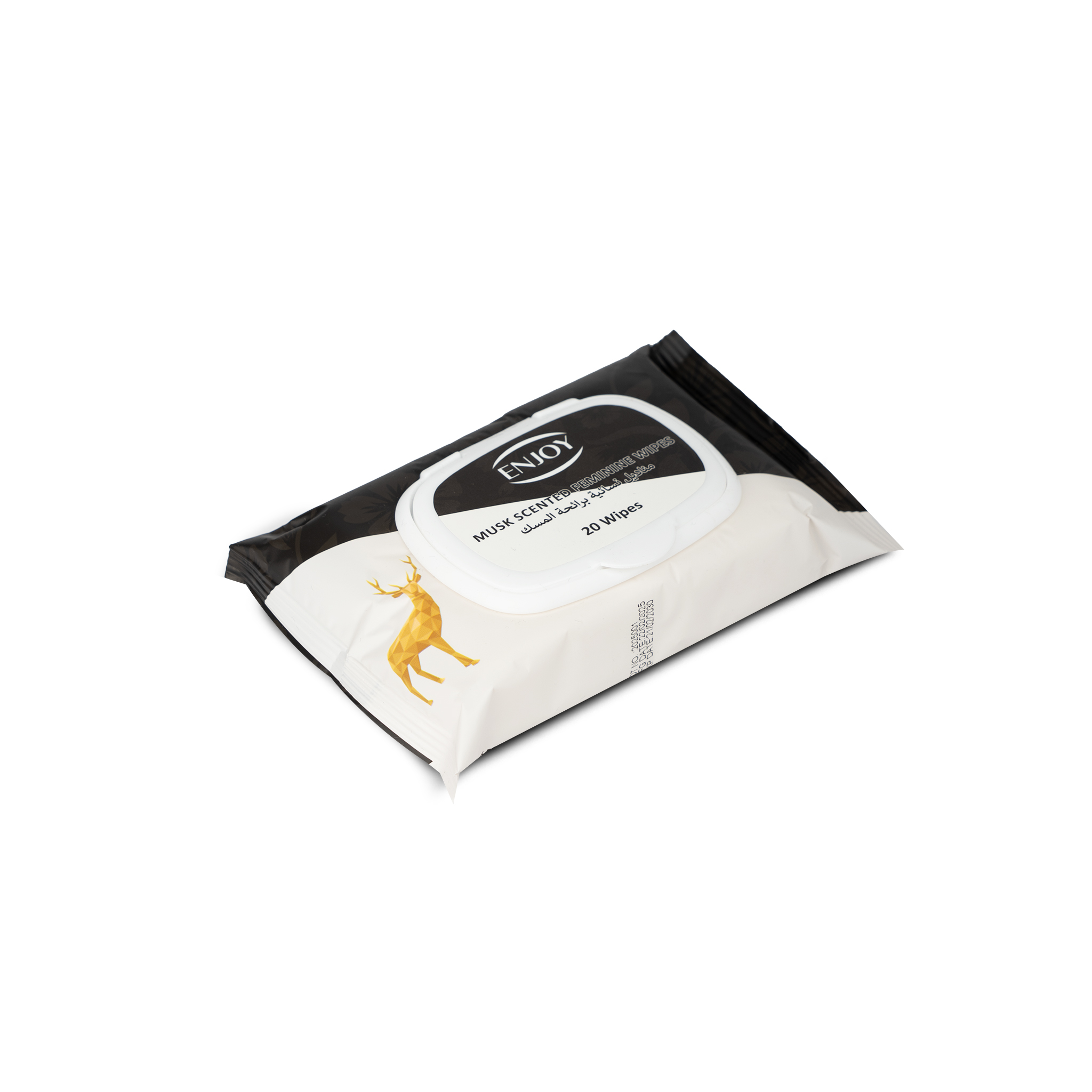 ENJOY Women's Wipes 20s with Musk of Purity Black