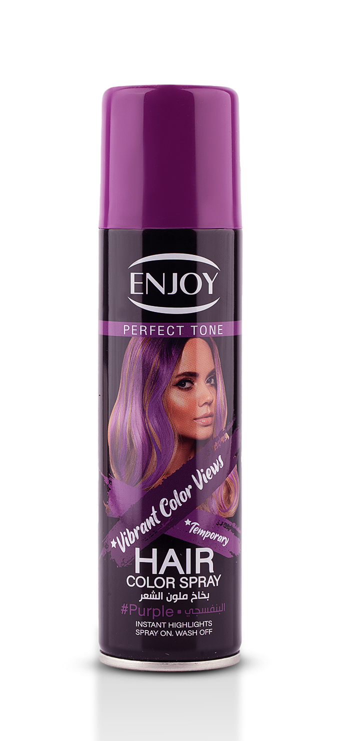 Enjoy Perfect Tone Hair Color Spray Purple 150 ml