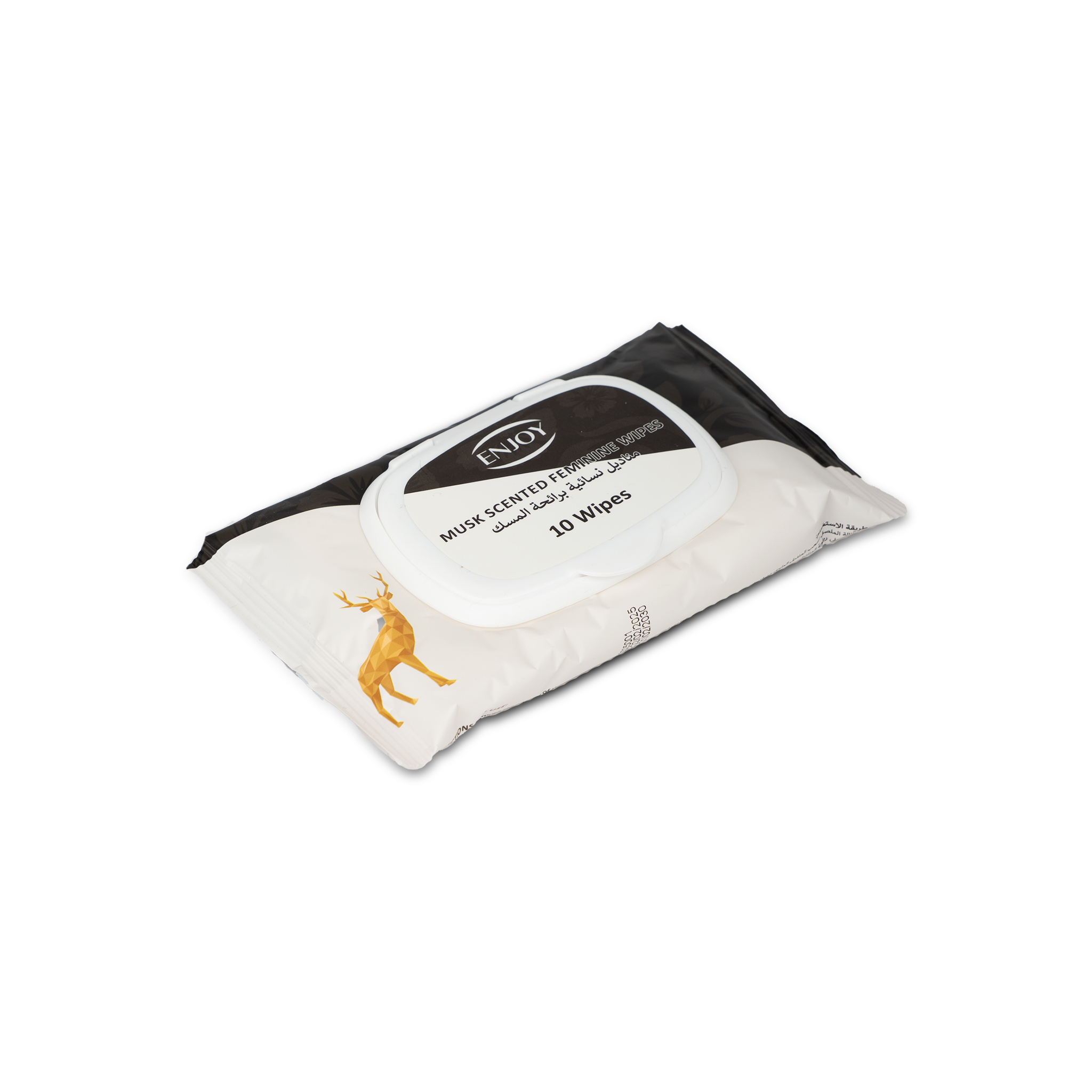 ENJOY Women's Wipes 10 s with Musk of Purity Black