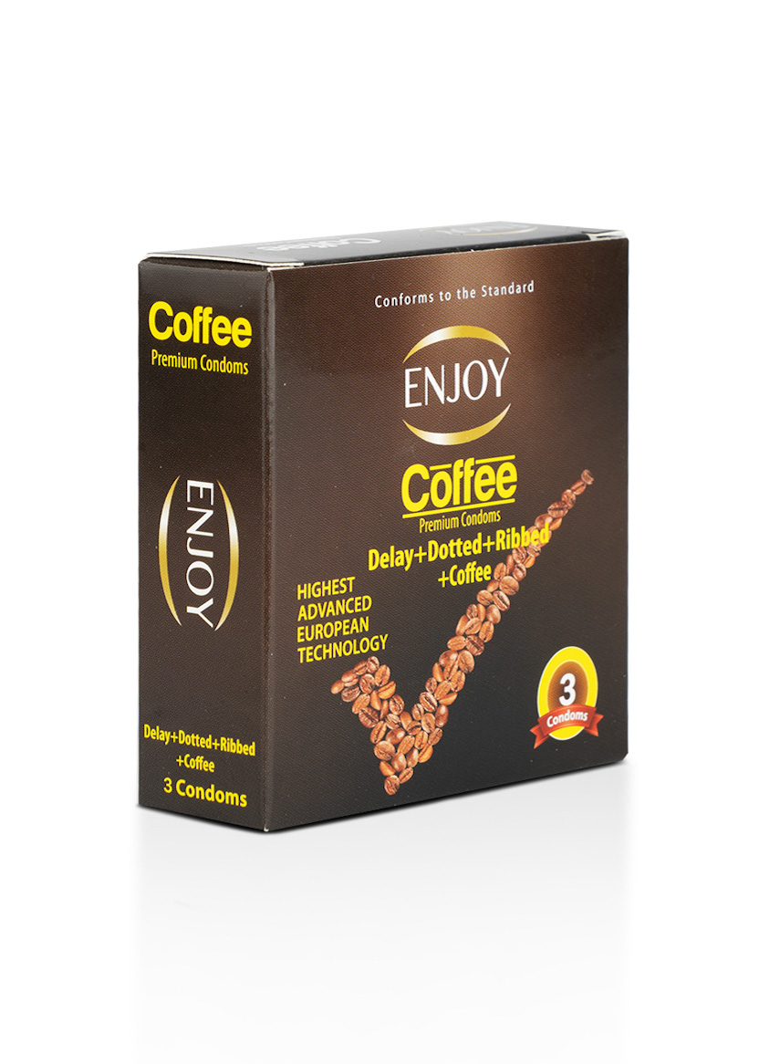 Enjoy Coffee Premium Condoms 3 pcs