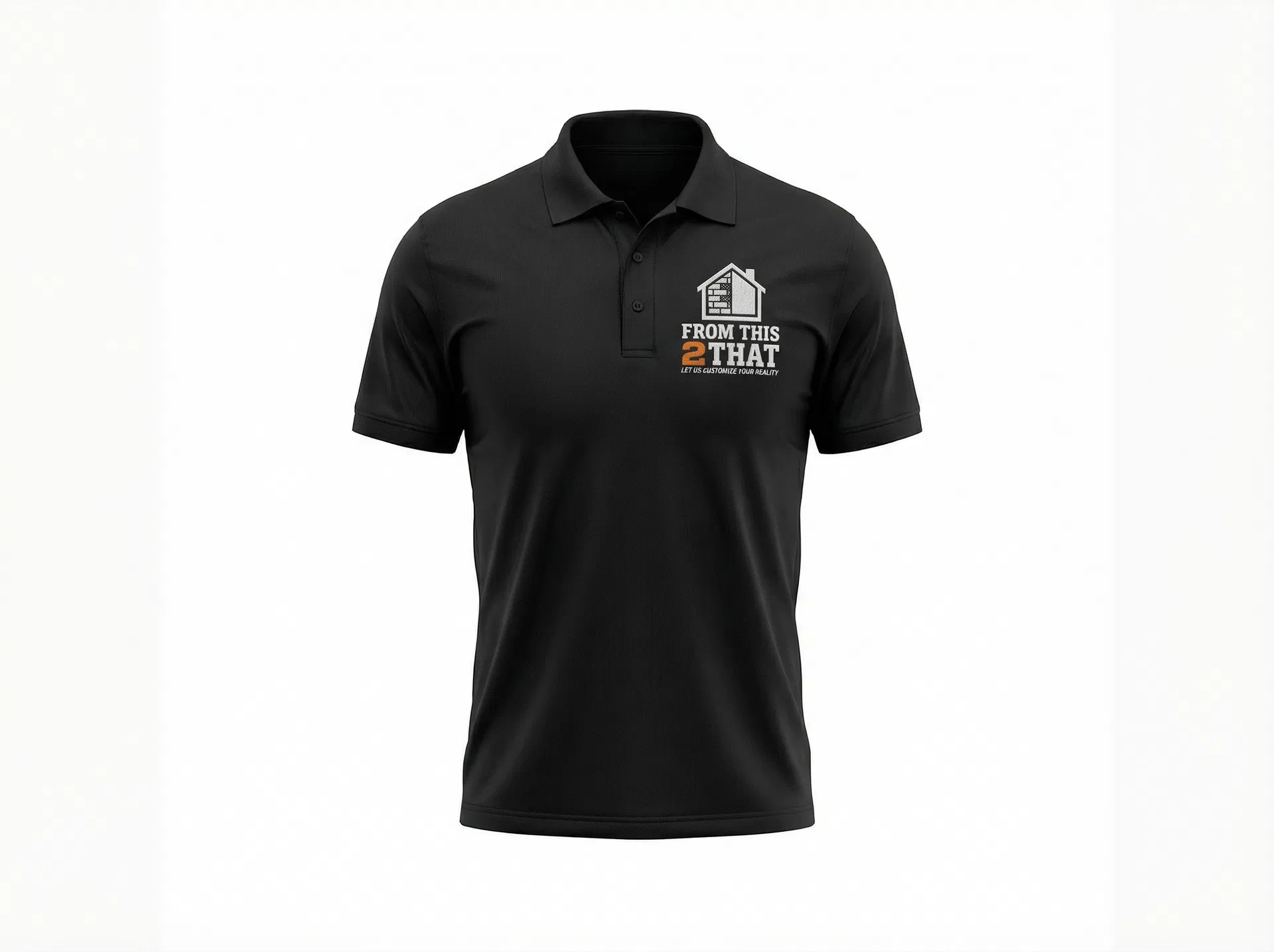 FT2T Uniform Polo — Black