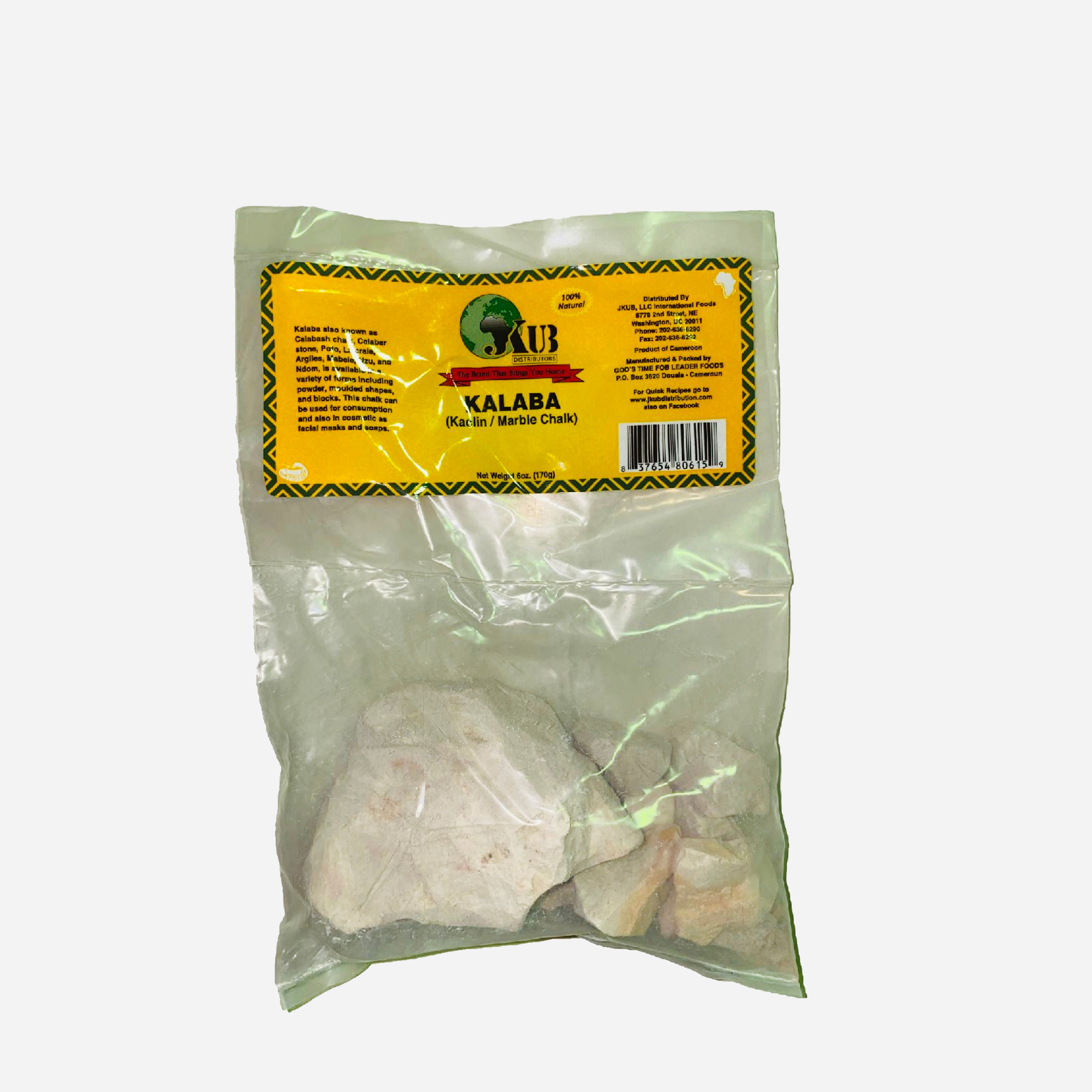 African Calaba Chalk (Kalaba Chalk) - 6oz