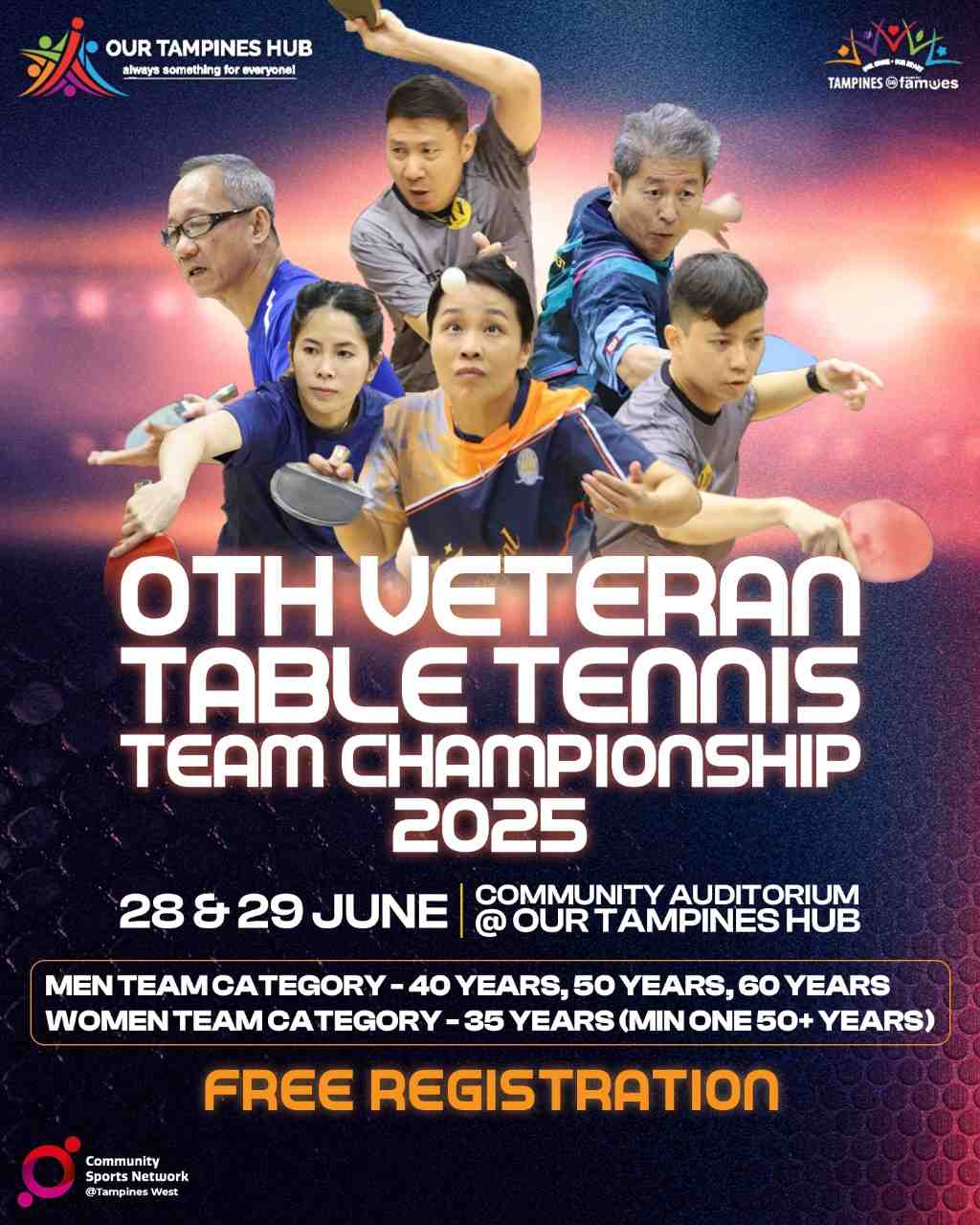 OTH Veteran Table Tennis Team Championship 2025