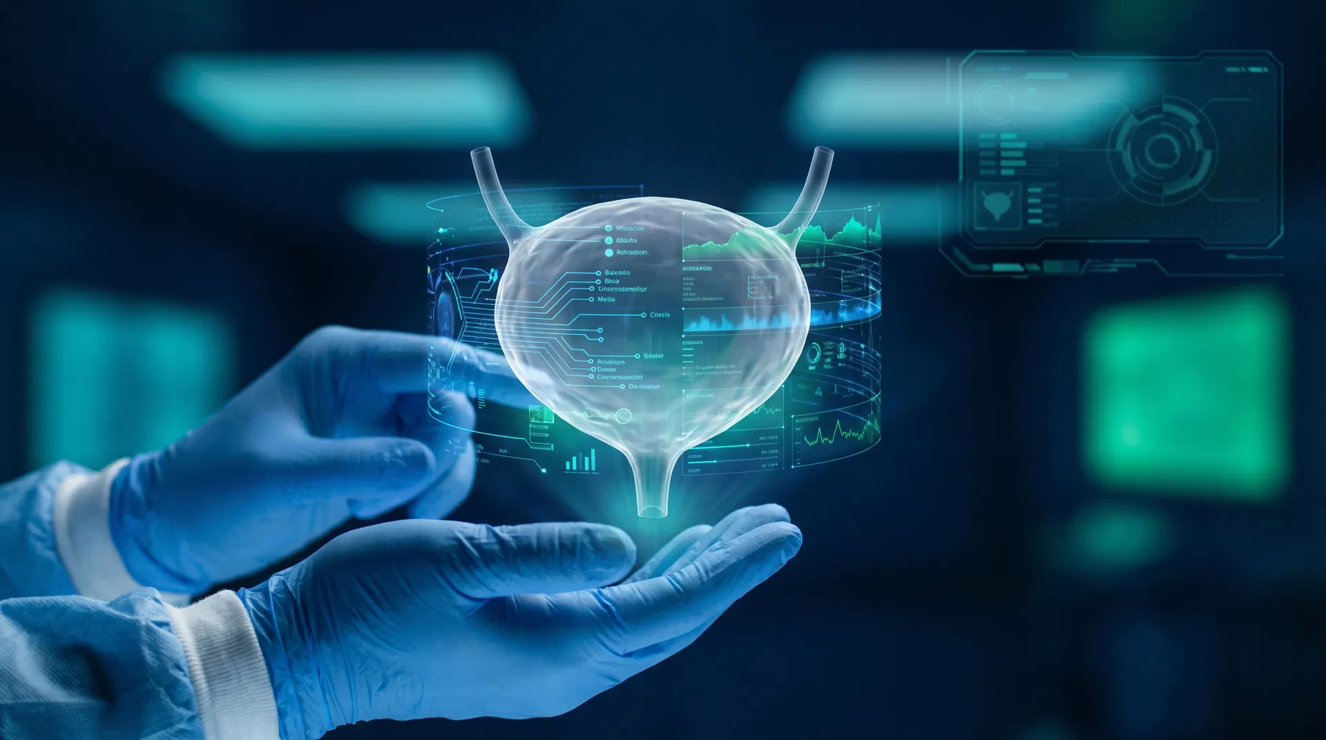 AI-powered organ preservation assessment for bladder and prostate cancer - medical technology concept