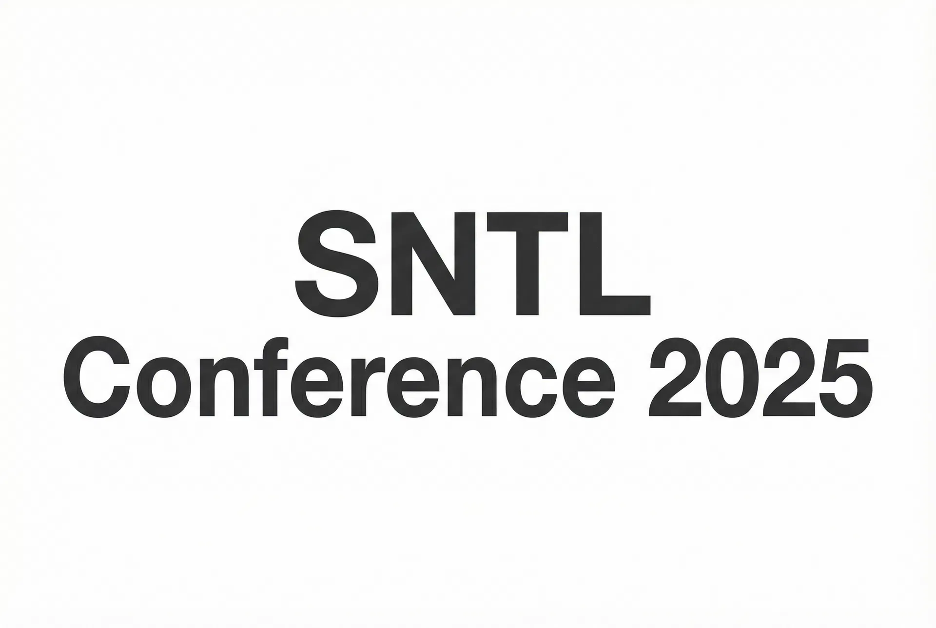 SNTL Conference 2025