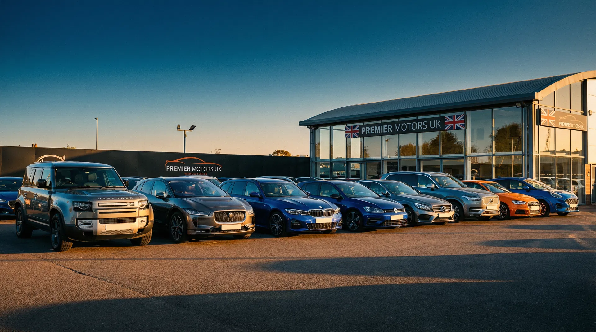 Professional dealership forecourt photography