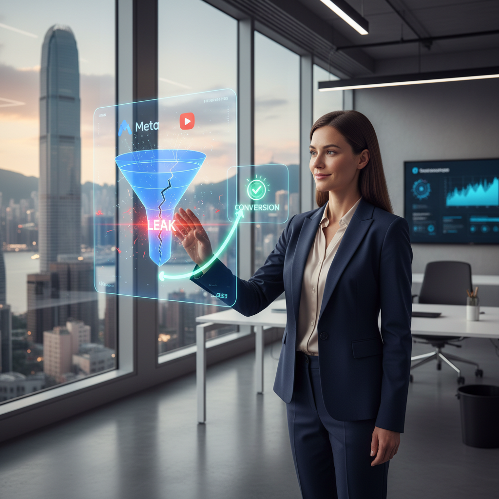 廣告費石沉大海？拆解 2026 年香港品牌「流量轉化黑洞」三大主因，建立高效自動化銷售系統