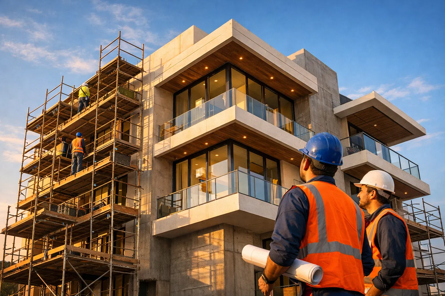 Obra de construção civil da Engenhar no Rio Grande do Sul