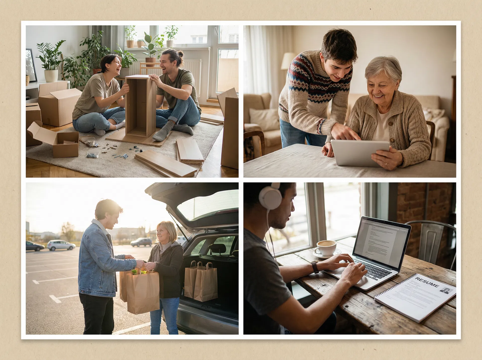 Earnsy task examples