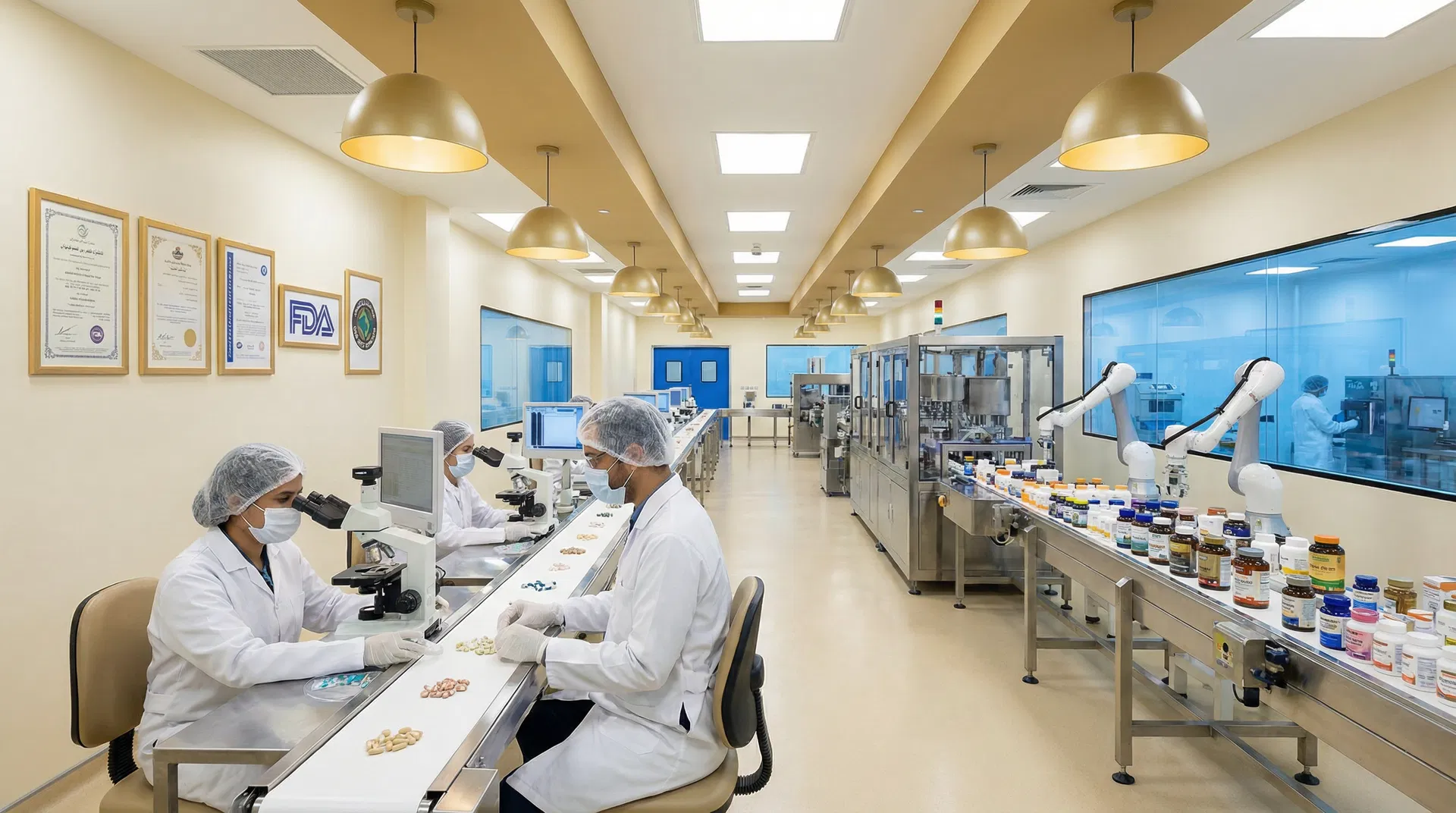 الأدوية والمكملات الغذائية