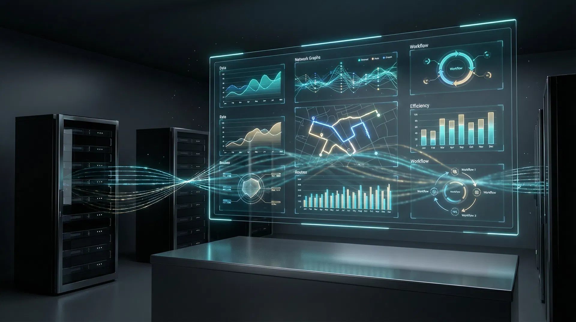 Data-driven analytics dashboard showing transportation funding flows and community equity metrics