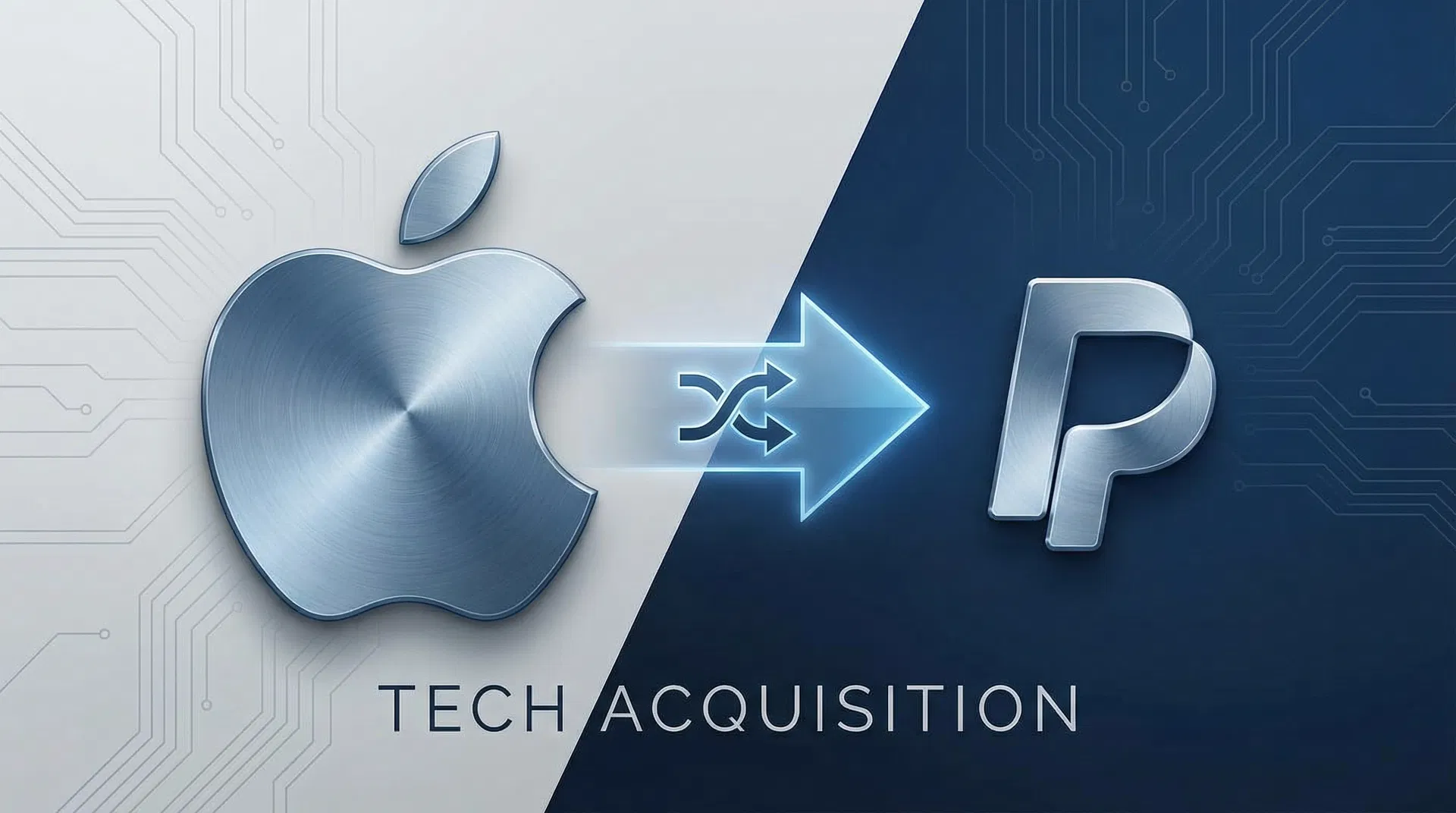 Apple and PayPal merger concept art