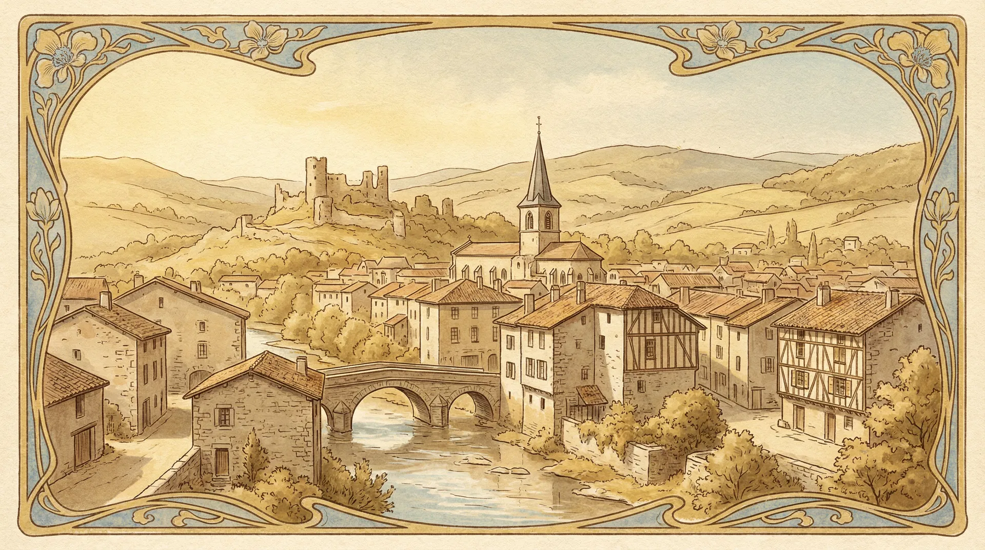 Vue panoramique de Bourgoin-Jallieu — agent immobilier Bourgoin-Jallieu