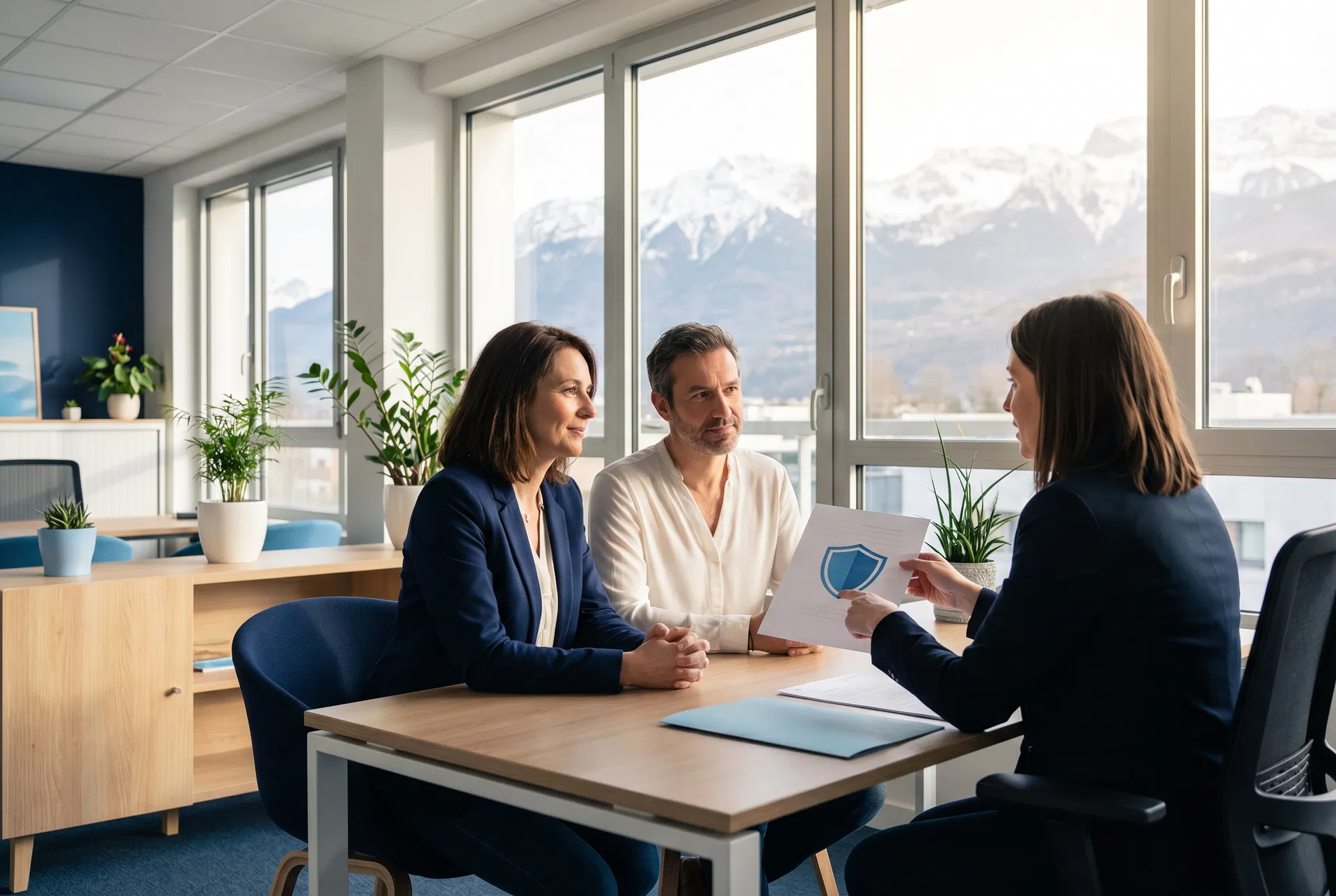 Couple accompagné par un conseiller en protection juridique à Grenoble