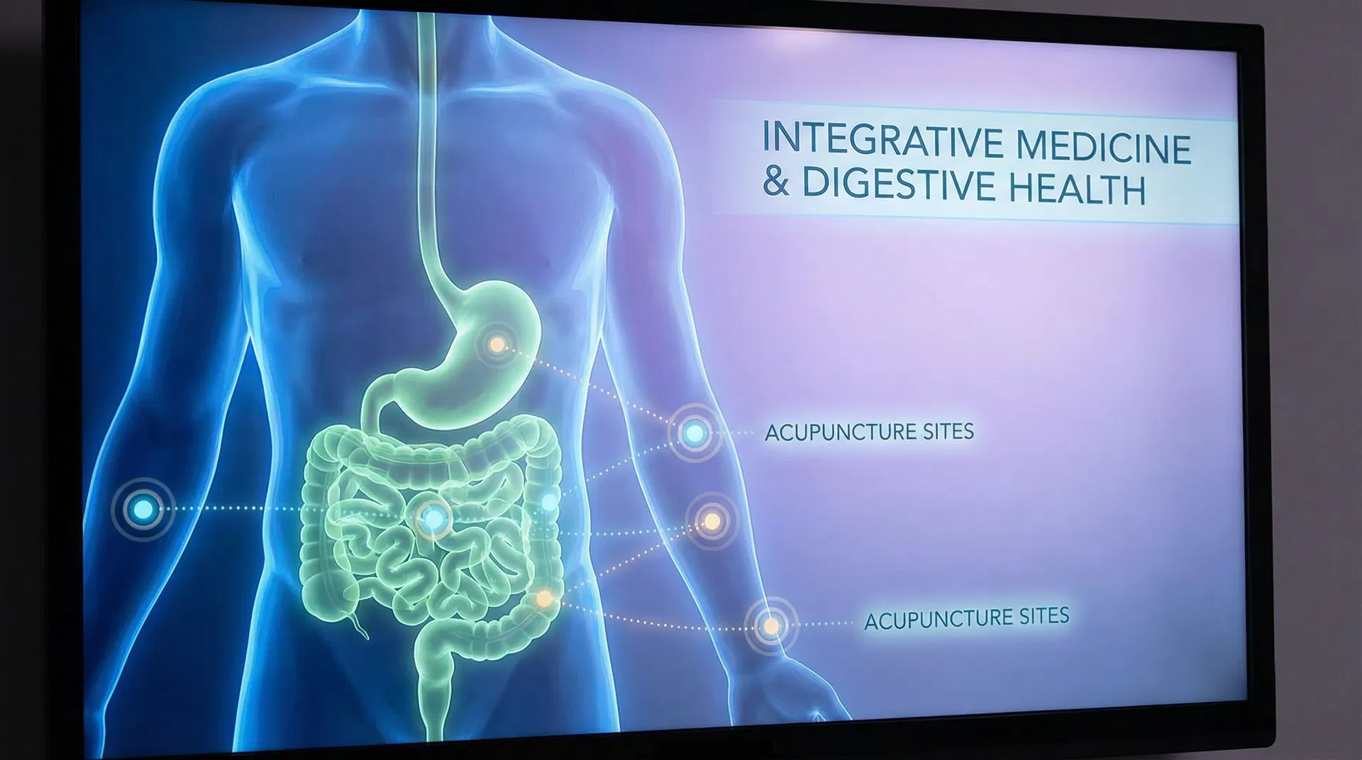 Acupuncture points for digestion and GERD relief in Meridian, ID