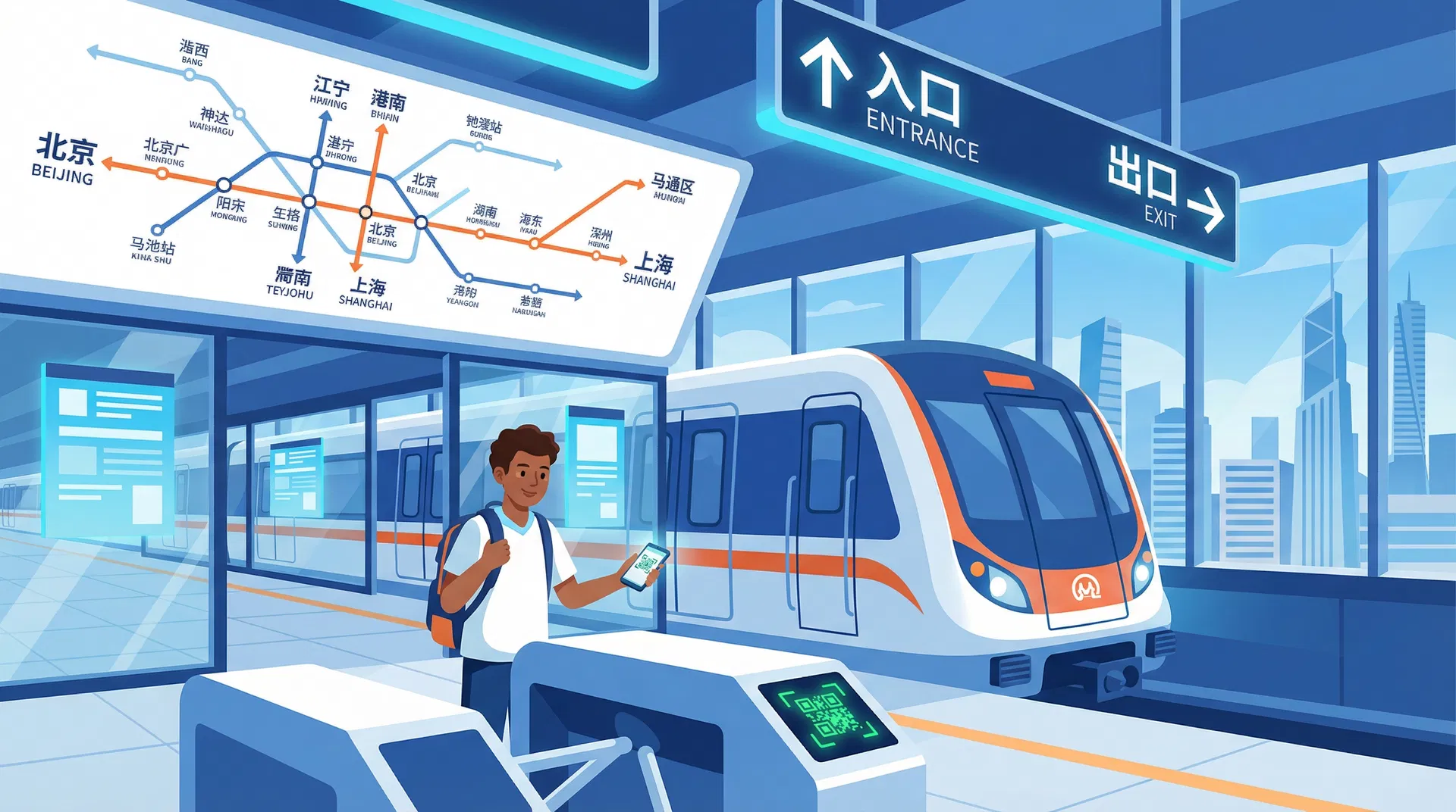 The Ultimate Metro Travel Guide for International Students in China