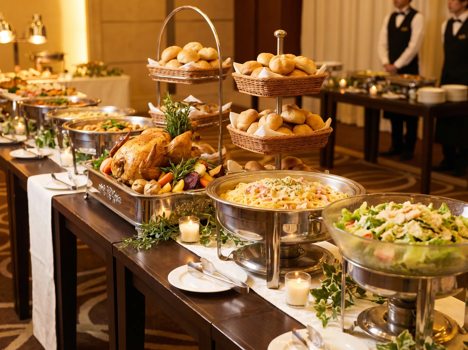 프리미엄 뷔페 플레이팅