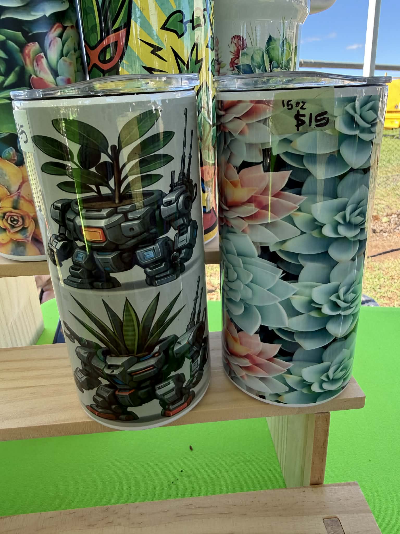  15oz Drink bottle with art design