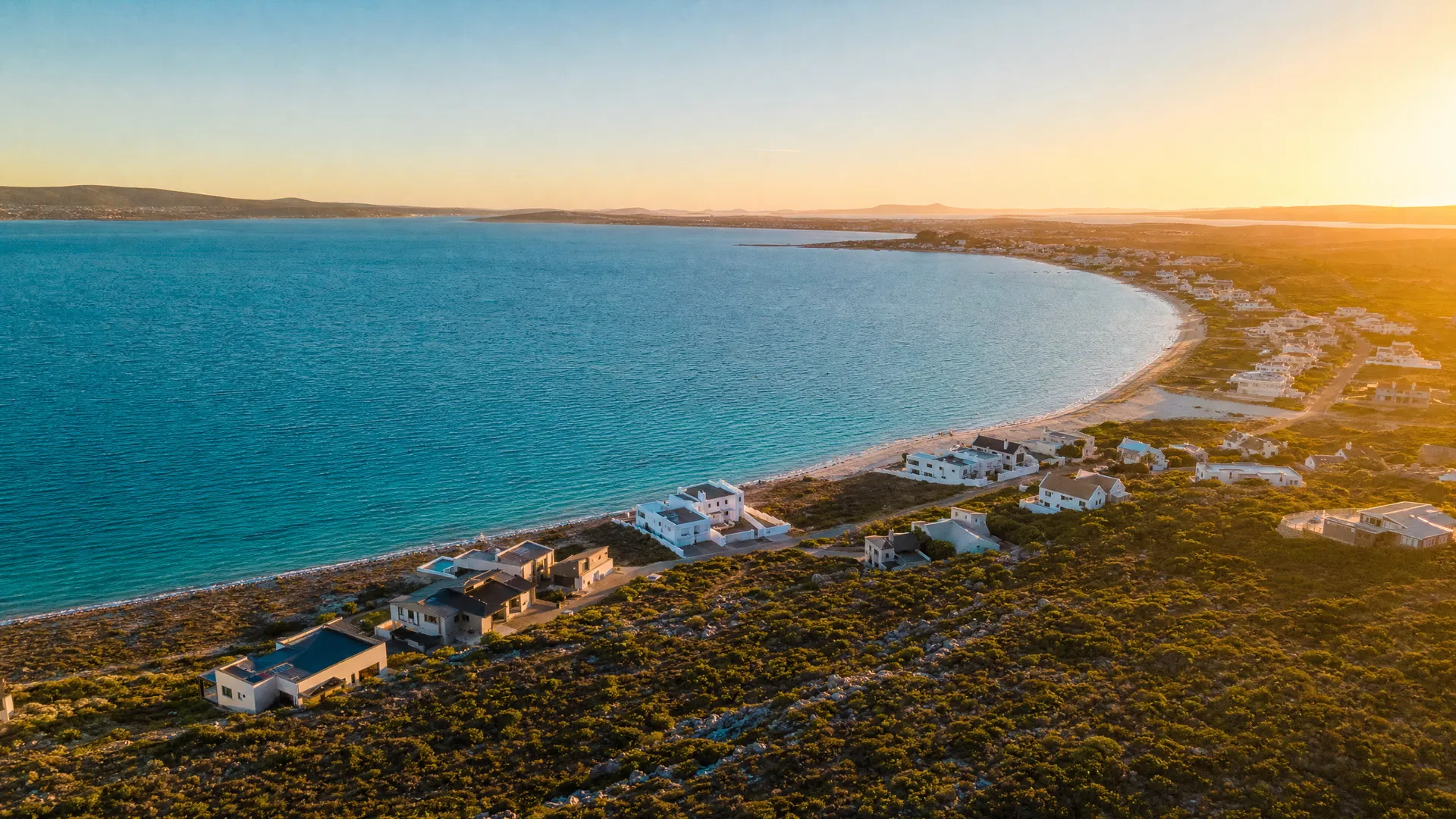 Langebaan aerial view