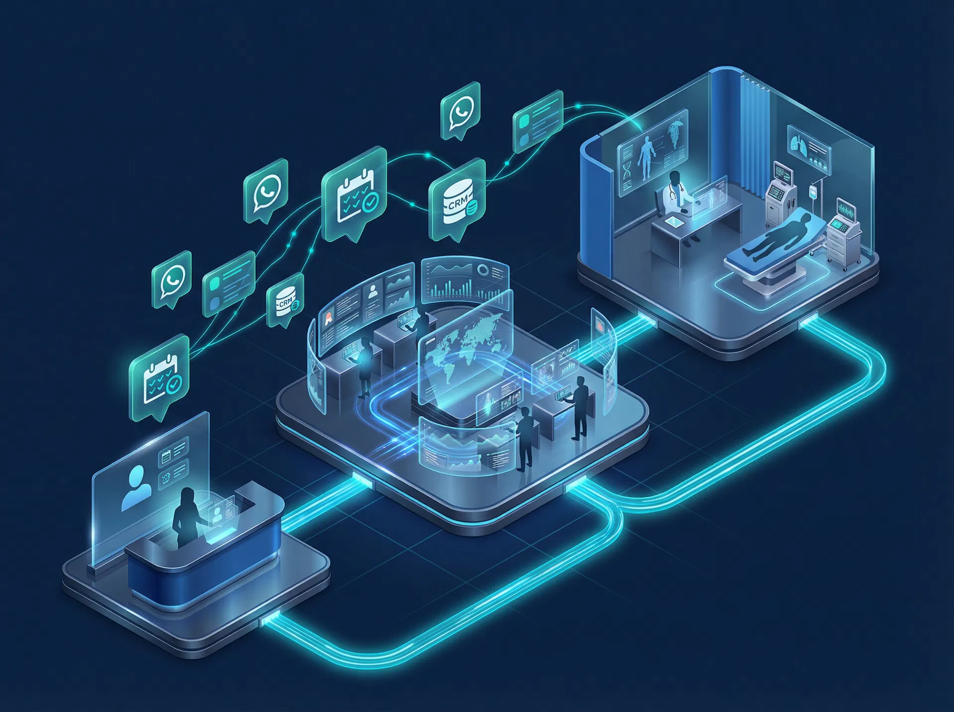 Coordinación operativa de clínica