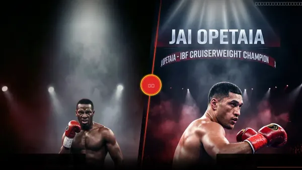 OPETAIA VS. GLANTON: CRUISERWEIGHT CRACKER READY TO EXPLODE!