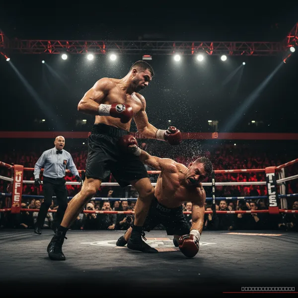 NO BOXING HERE, GUV'NOR! WRONG RING, WRONG SPORT!