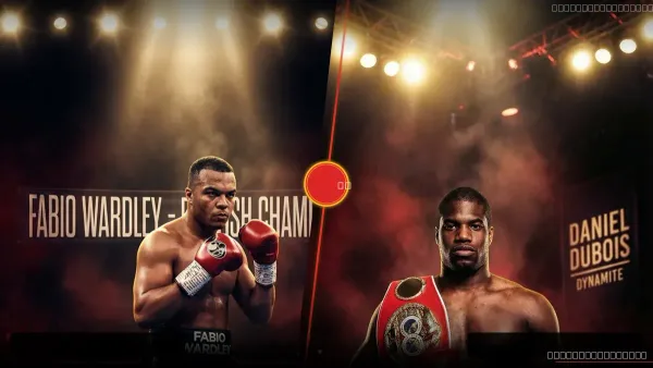 WARDLEY VS DUBOIS: THE FANS' FIGHT! GET READY FOR A WEEK OF FISTIC FIREWORKS!