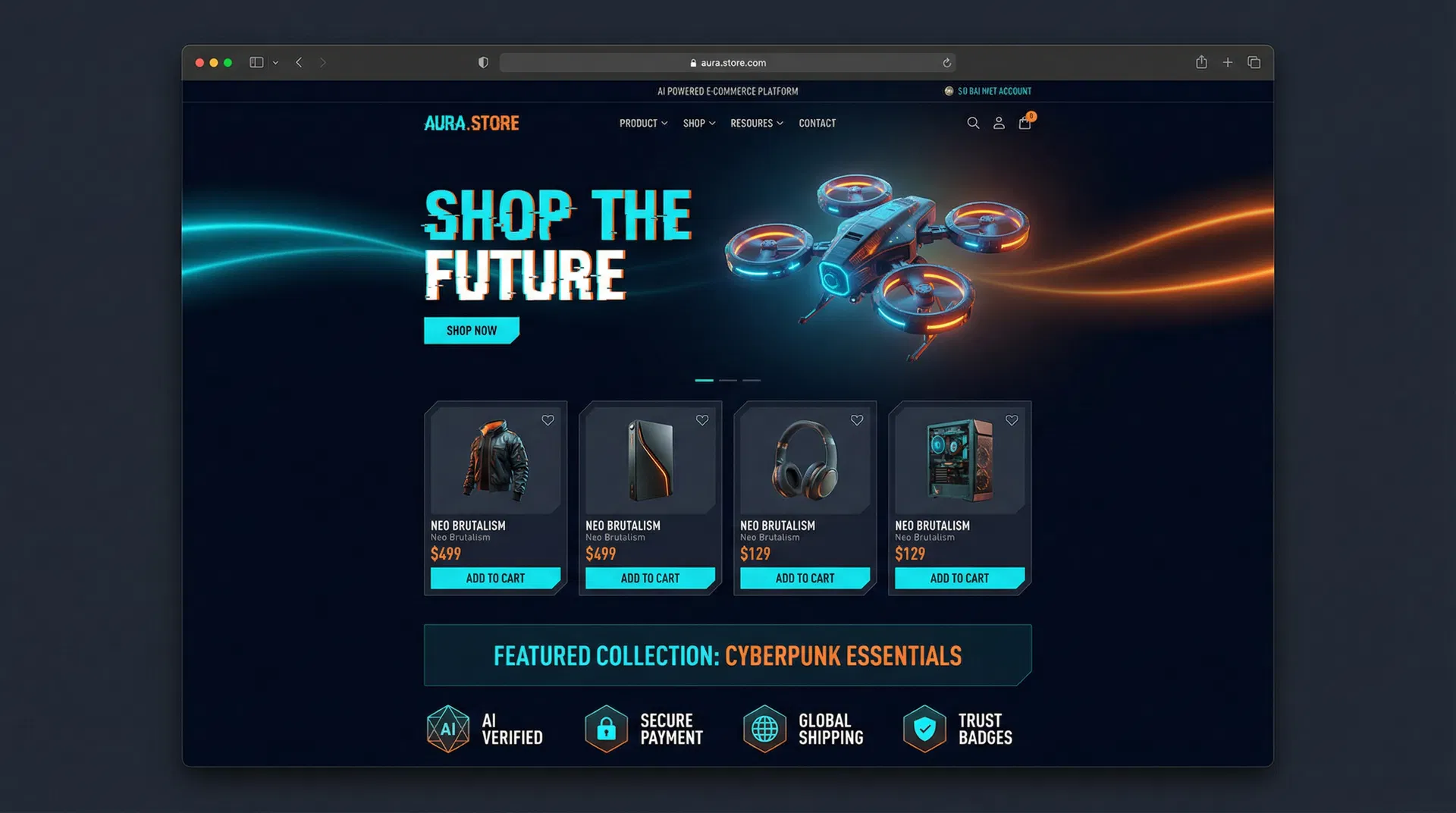 AI E-Commerce Store