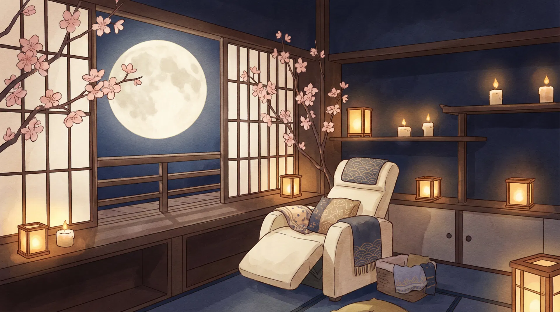 月のきもちの空間づくり。癒しの時間を大切にしたい理由