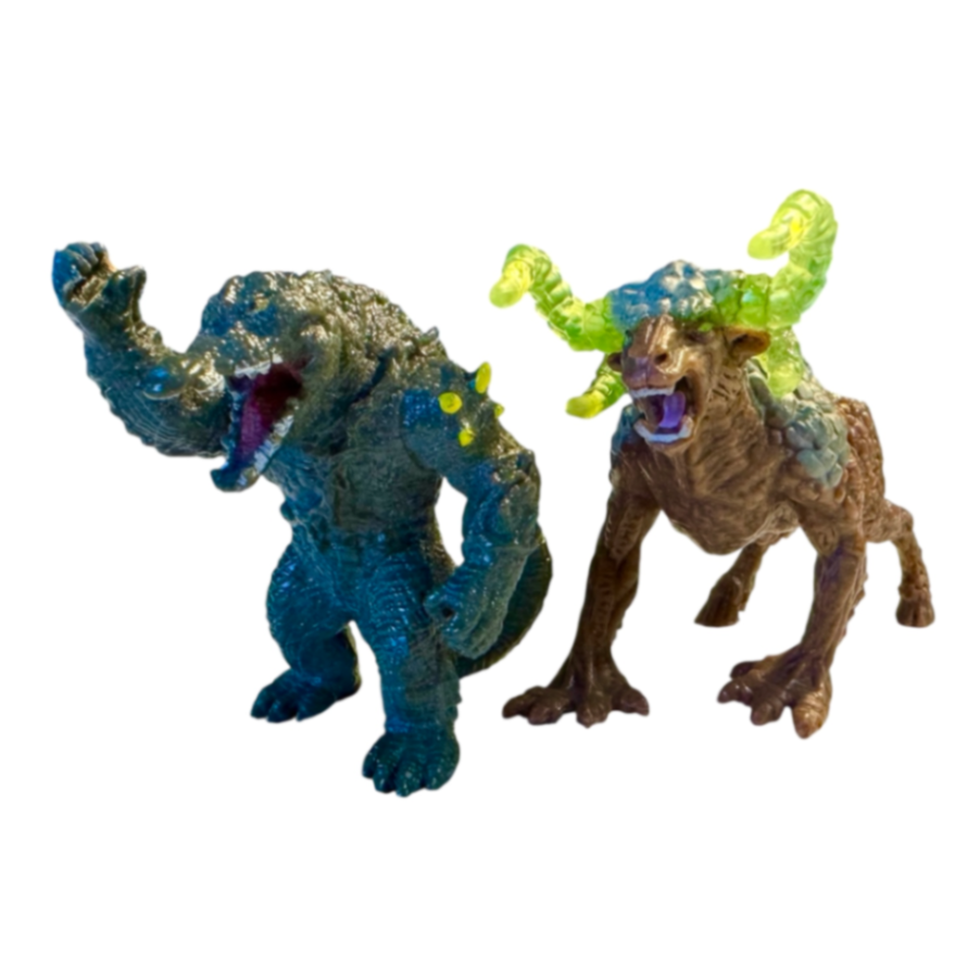 Zwei Eldorado von Schleich Spielfiguren