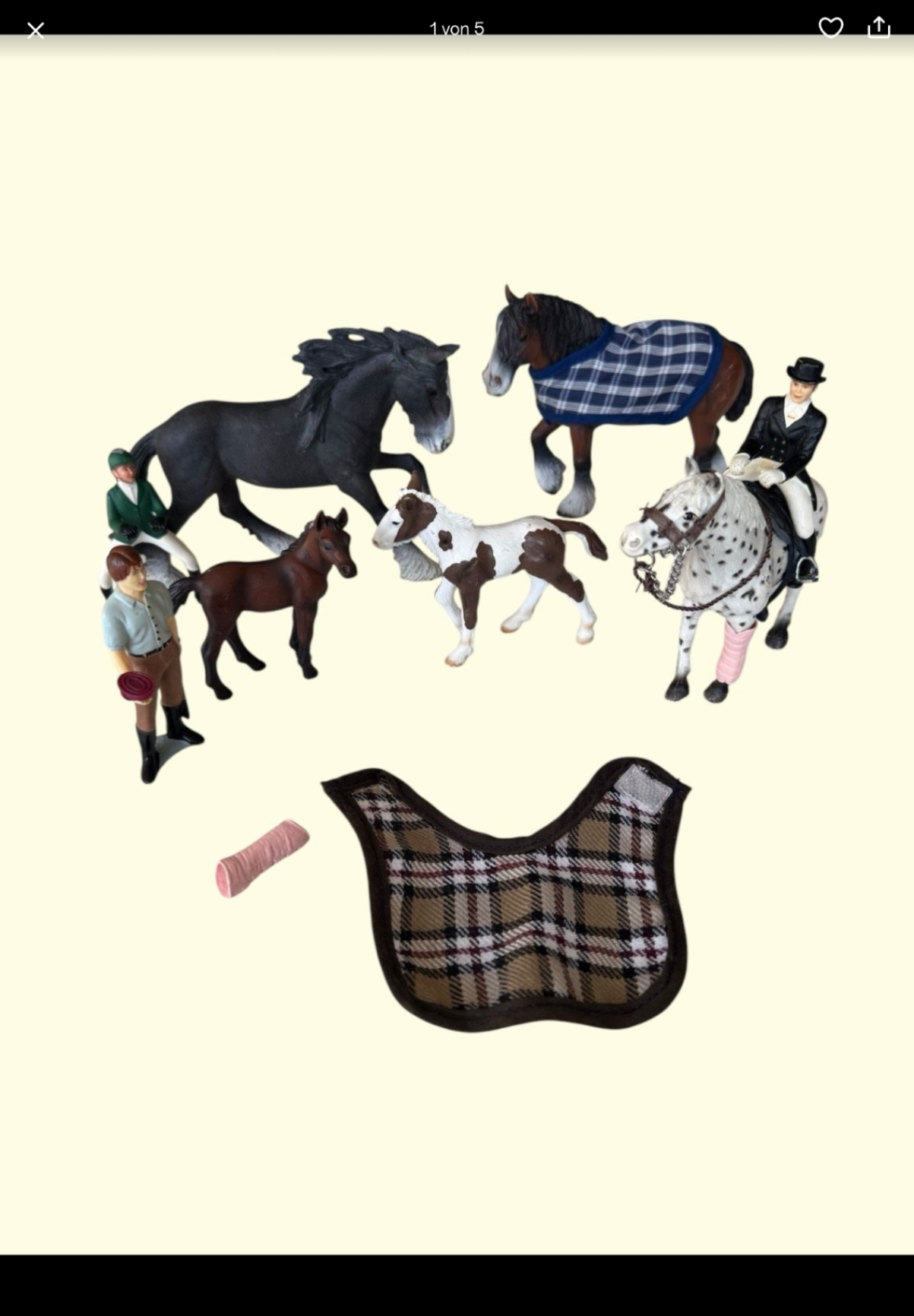 Scheich Pferde Set reiter Spielfiguren  - Bild 1