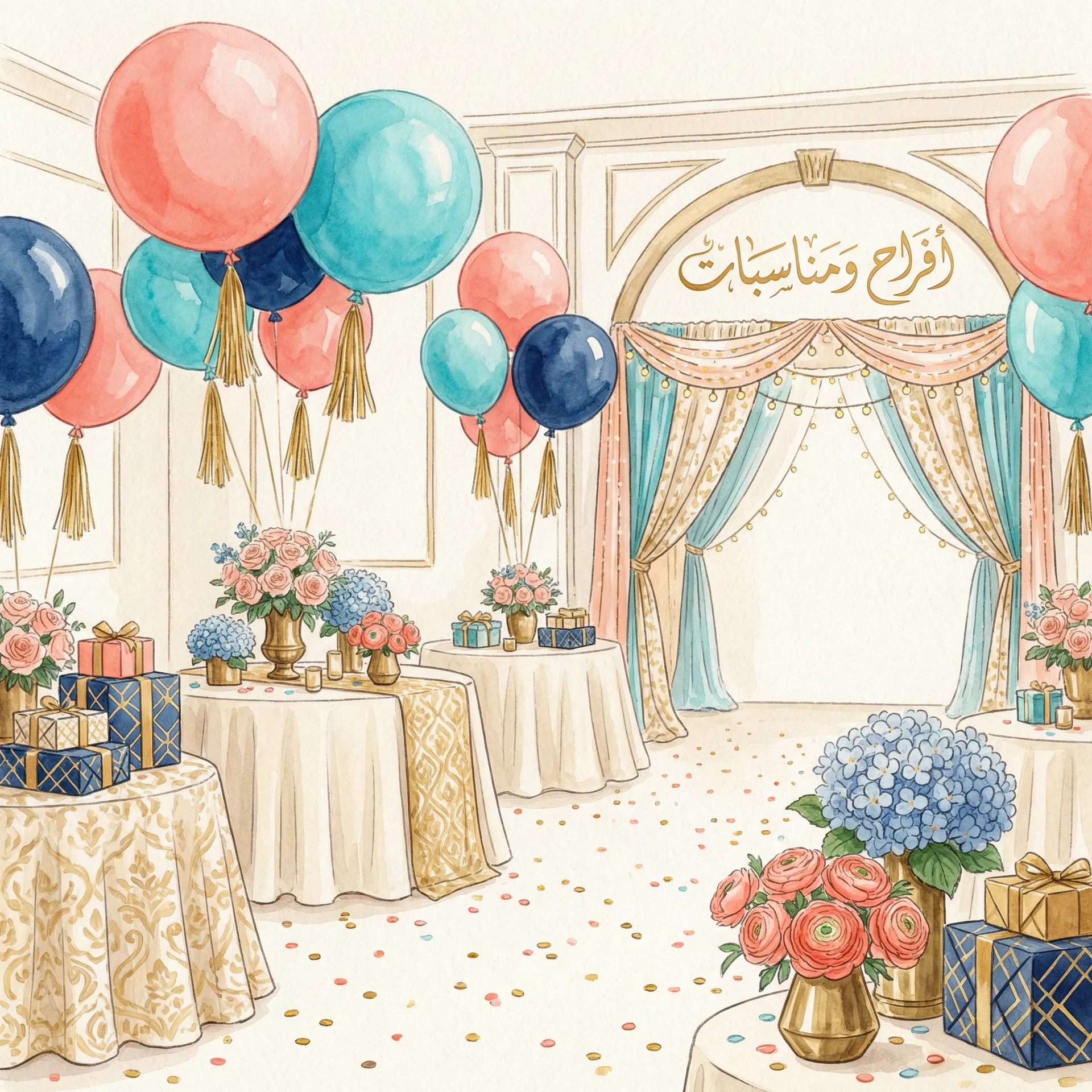 Custom Event Planning | تنظيم مناسبات مخصصة