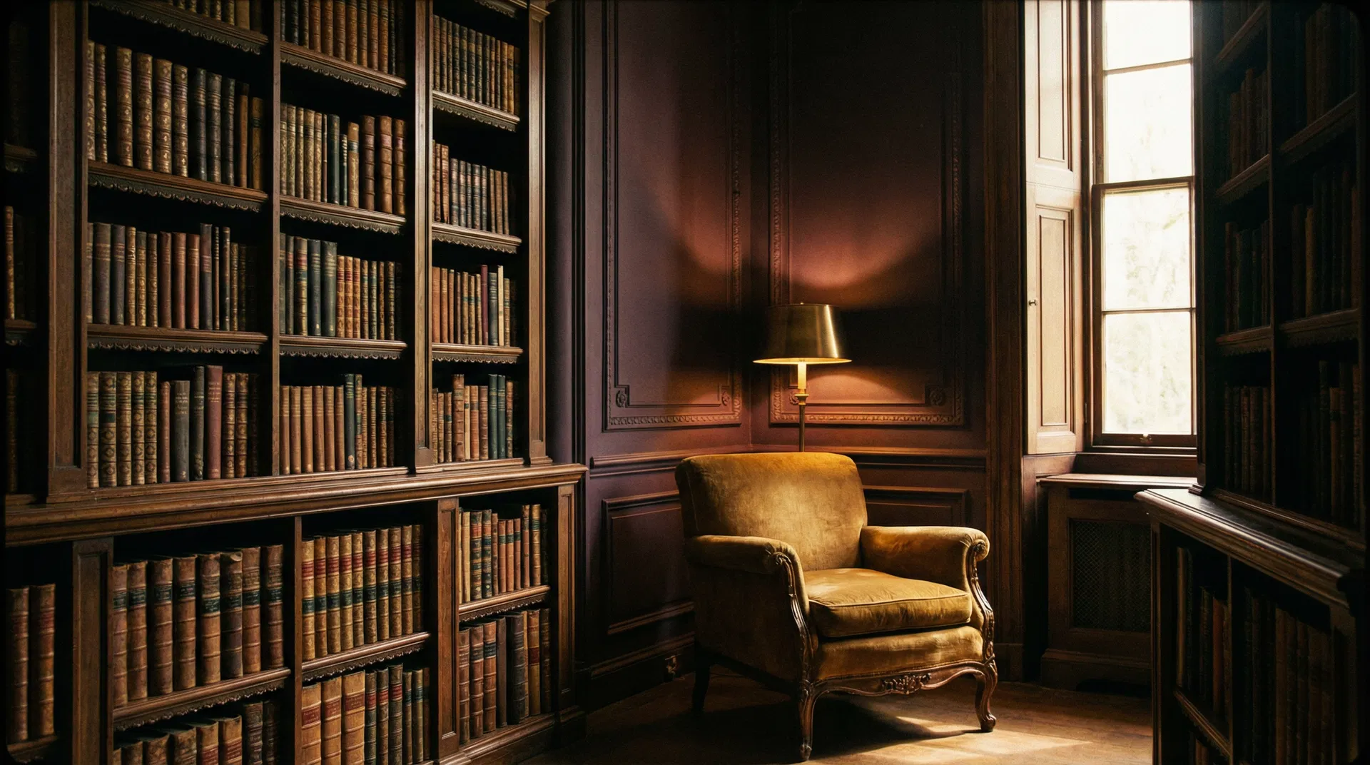 A private library — the space of deep thinking and transformation