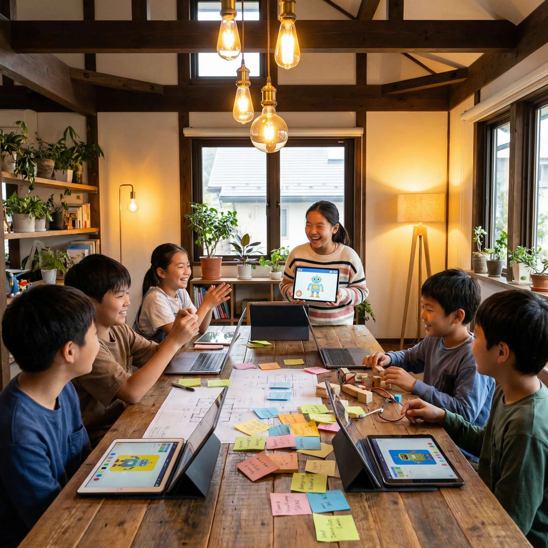 夏令营孩子协作