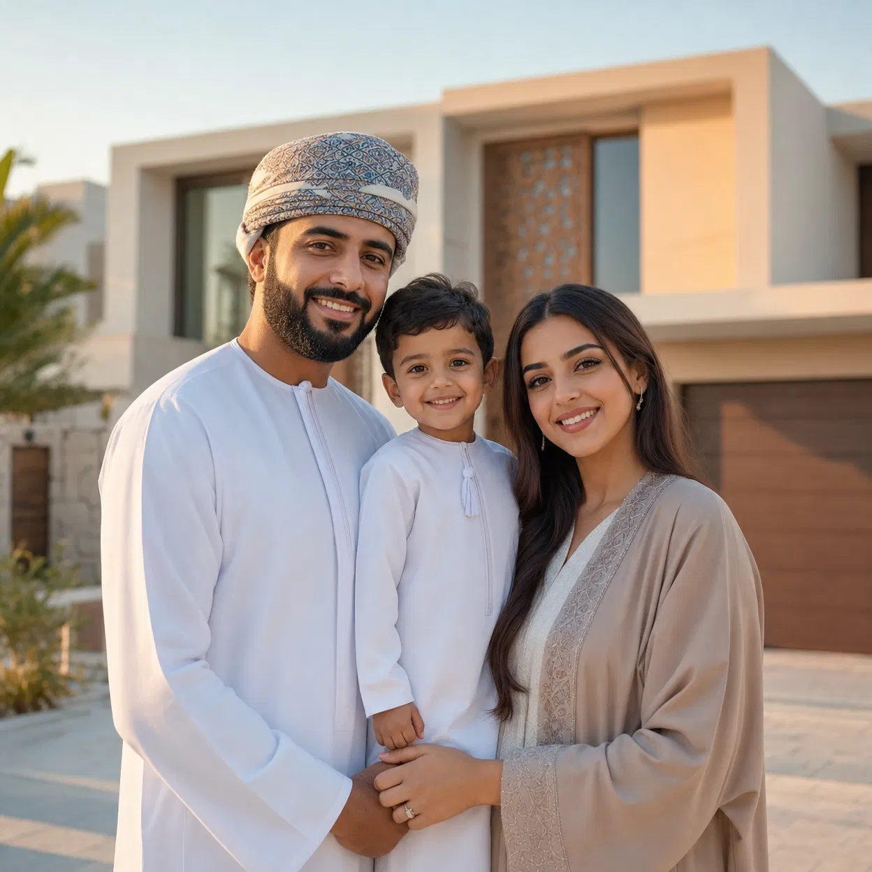 Omani family
