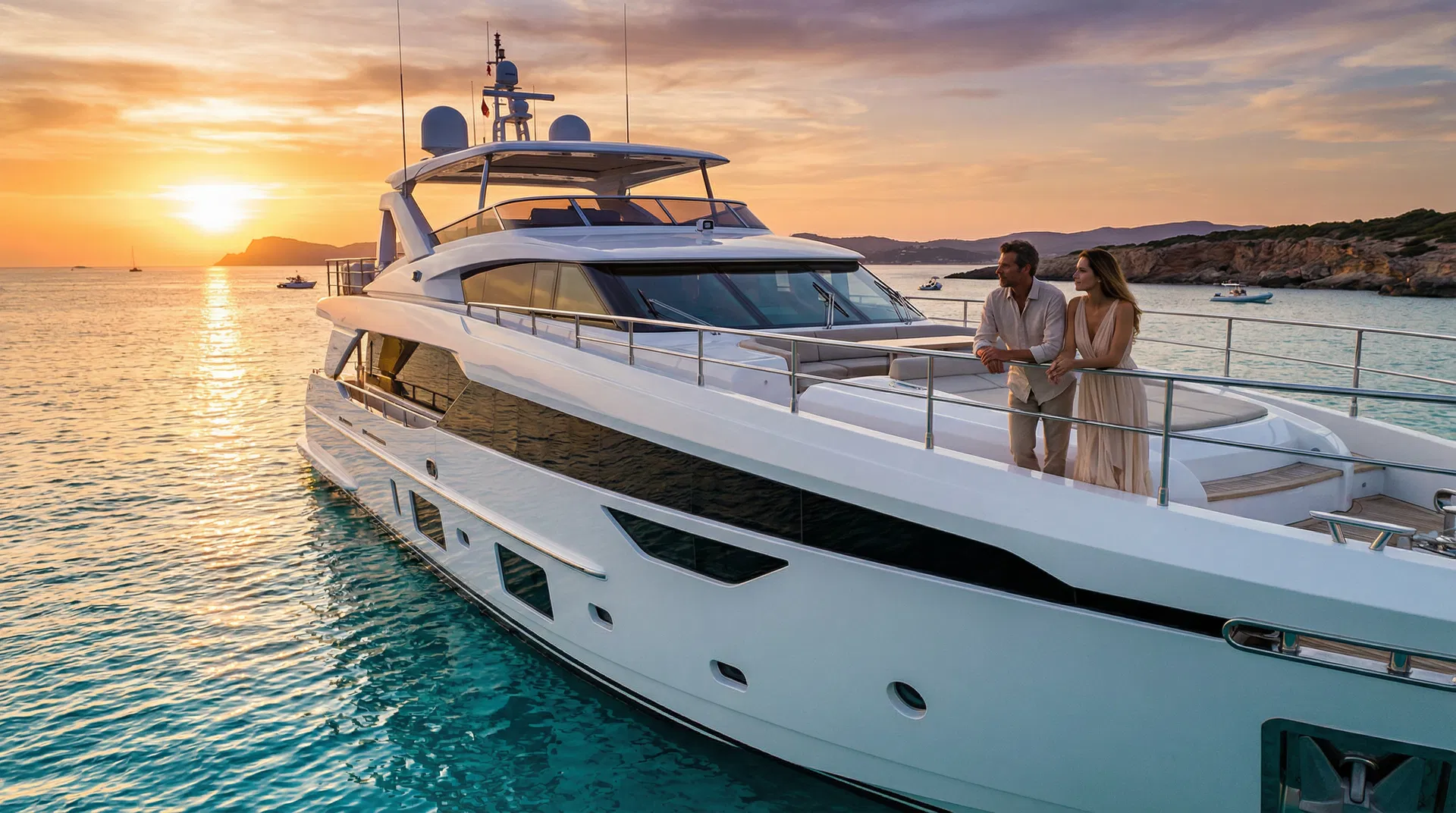 Luxury yacht representing high net worth lifestyle