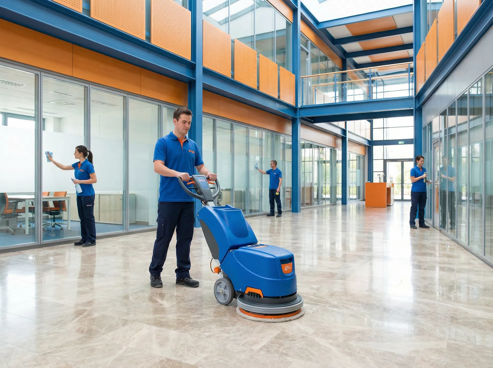 Professionelle Gebäudereinigung in Lauenburg – Büroreinigung, Treppenhausreinigung und mehr