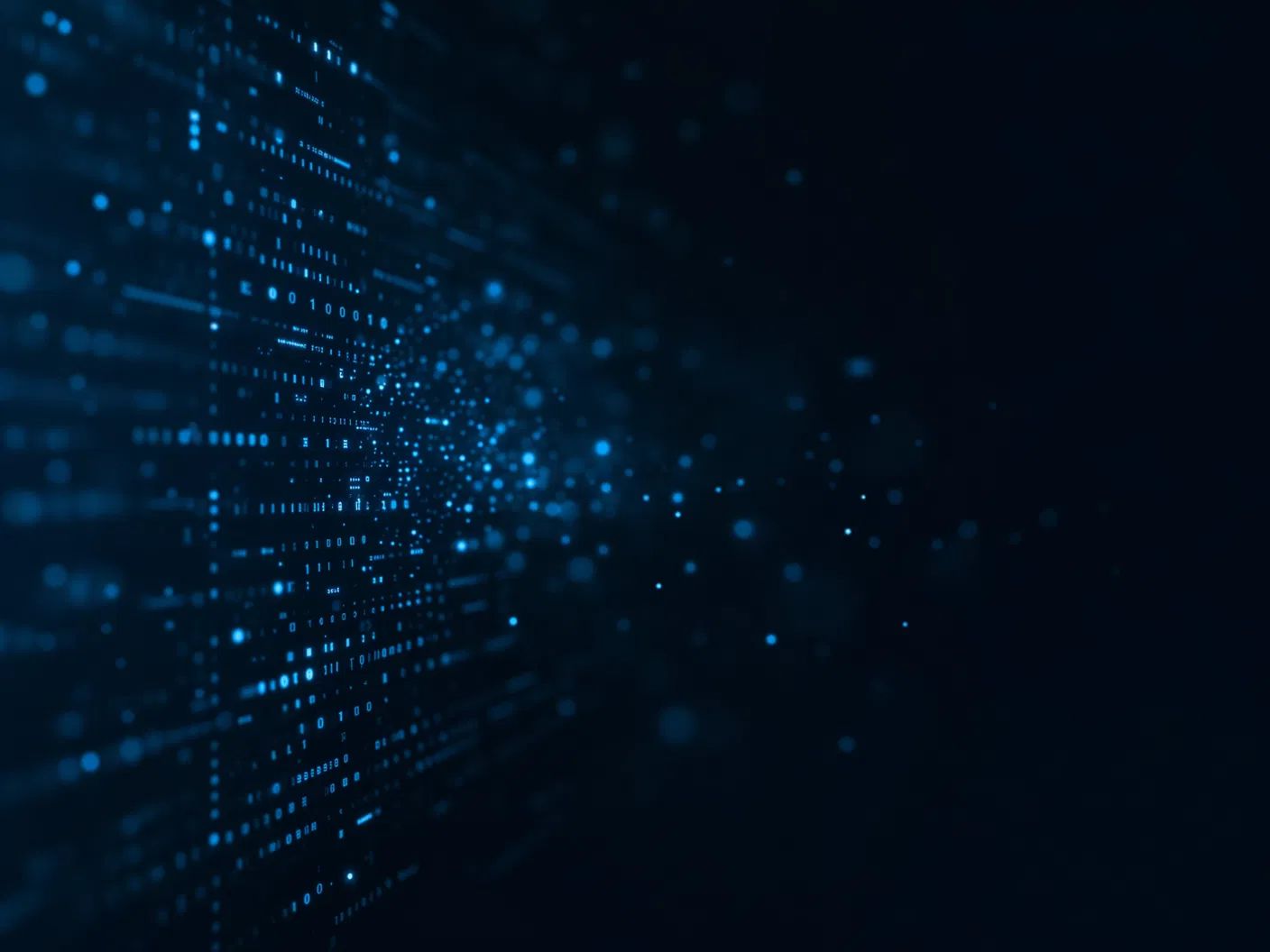 Abstract tech visual