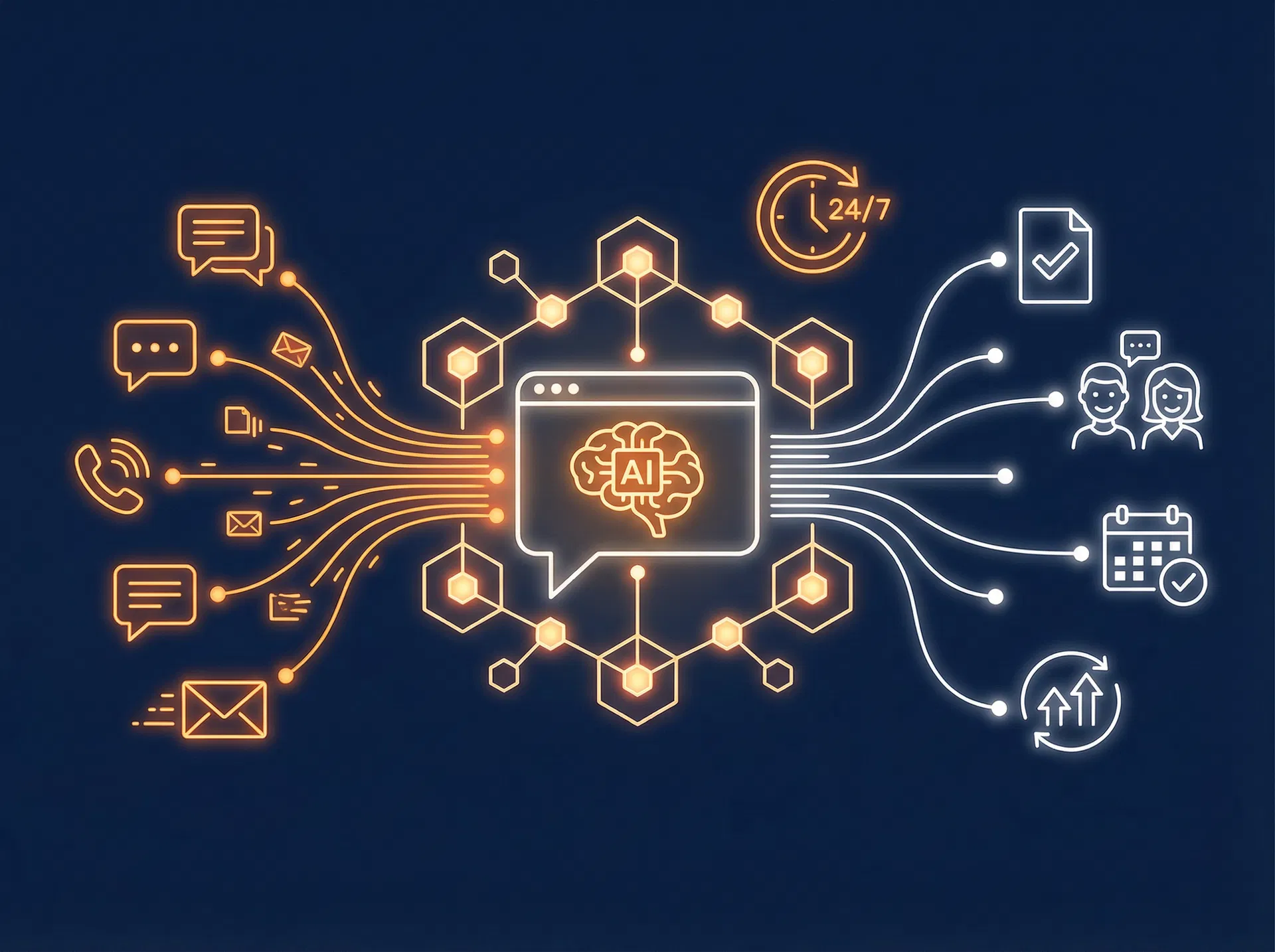 Intelligente Klantenservice AI chatbot