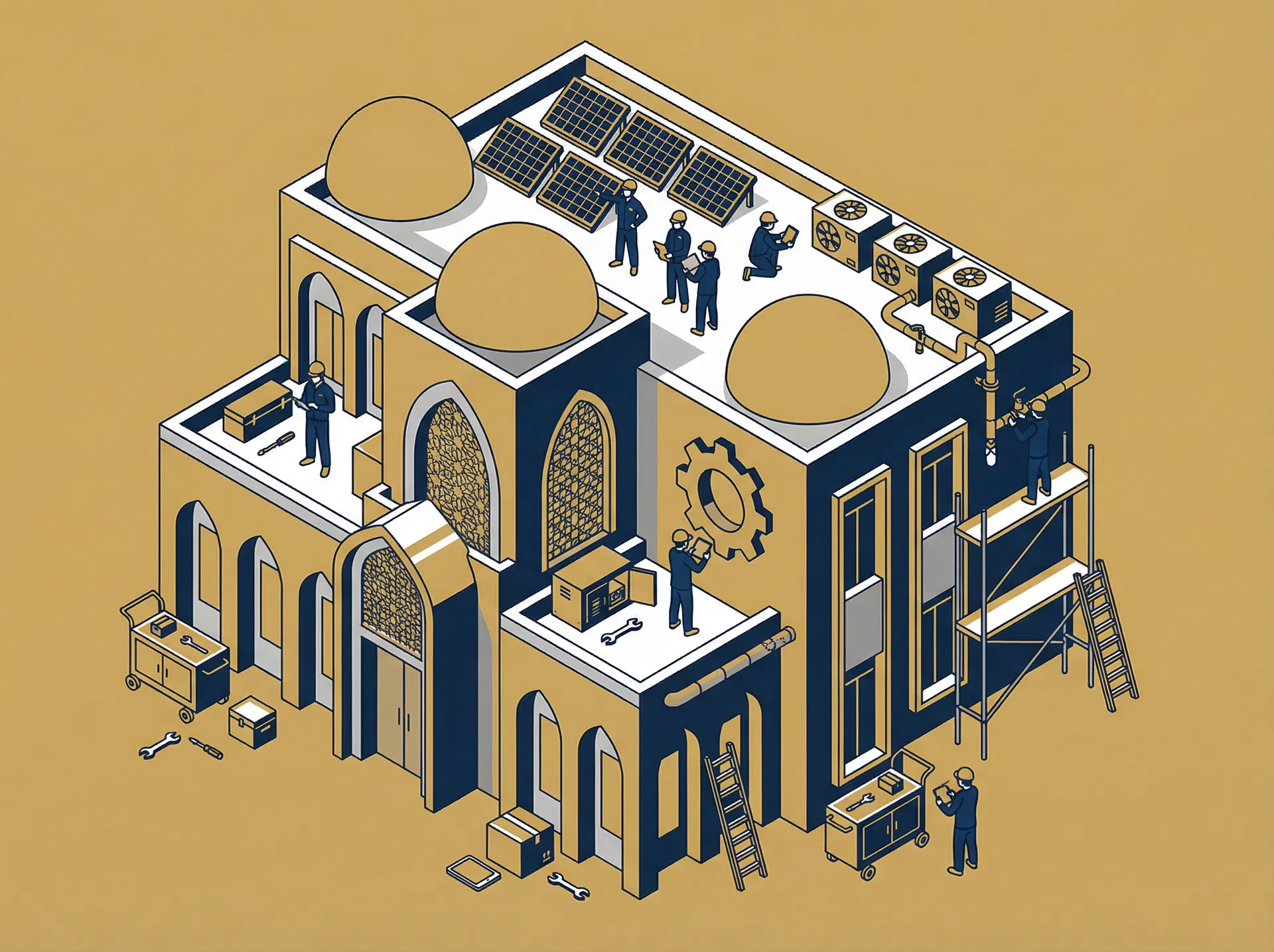 نظام صيانة وقطع الغيار أثر 60 و90