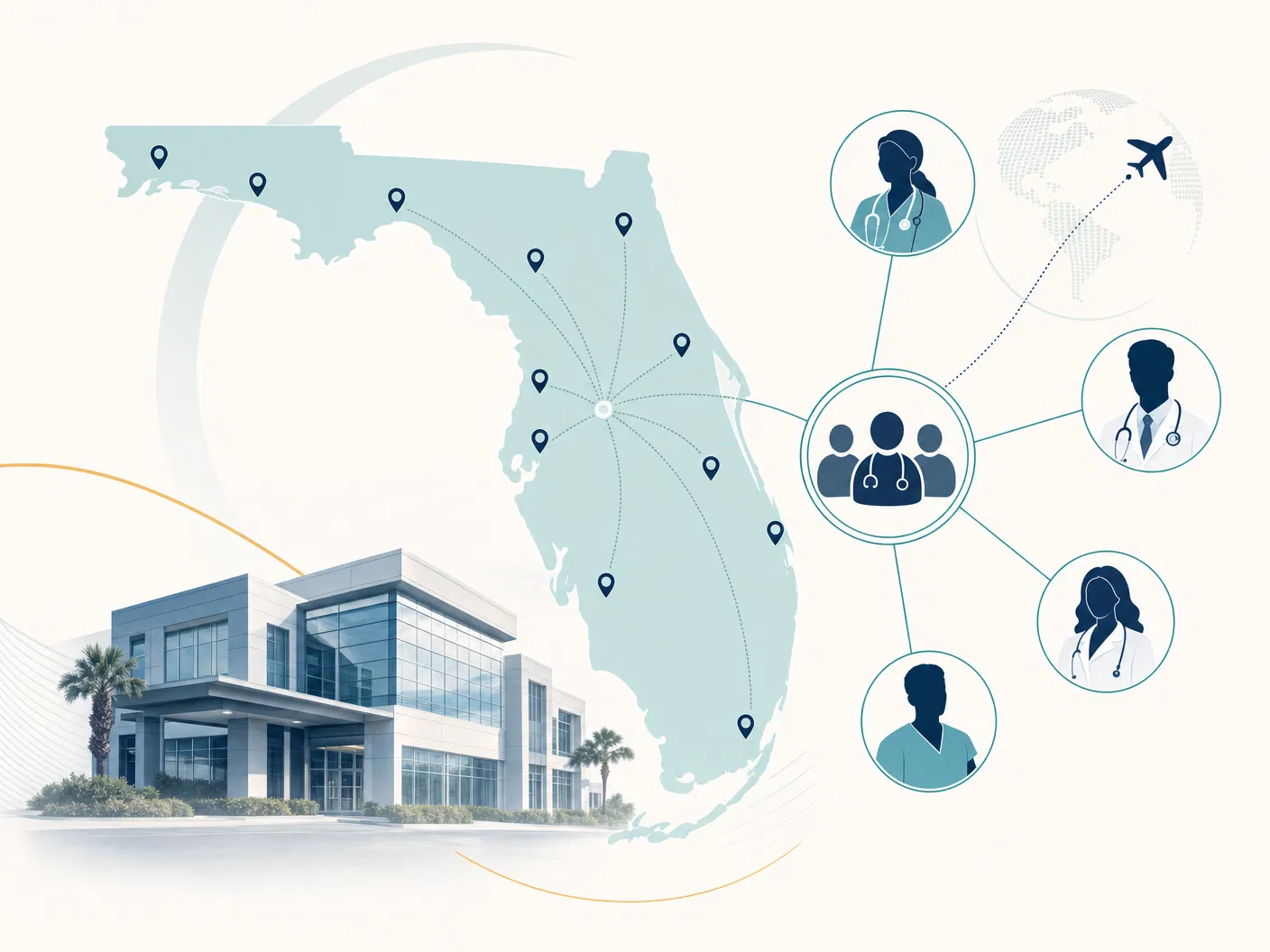Florida healthcare employer recruitment network