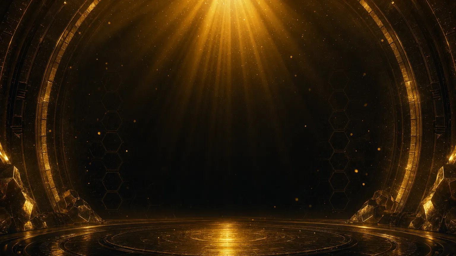 Gold Squad crypto community call to action background