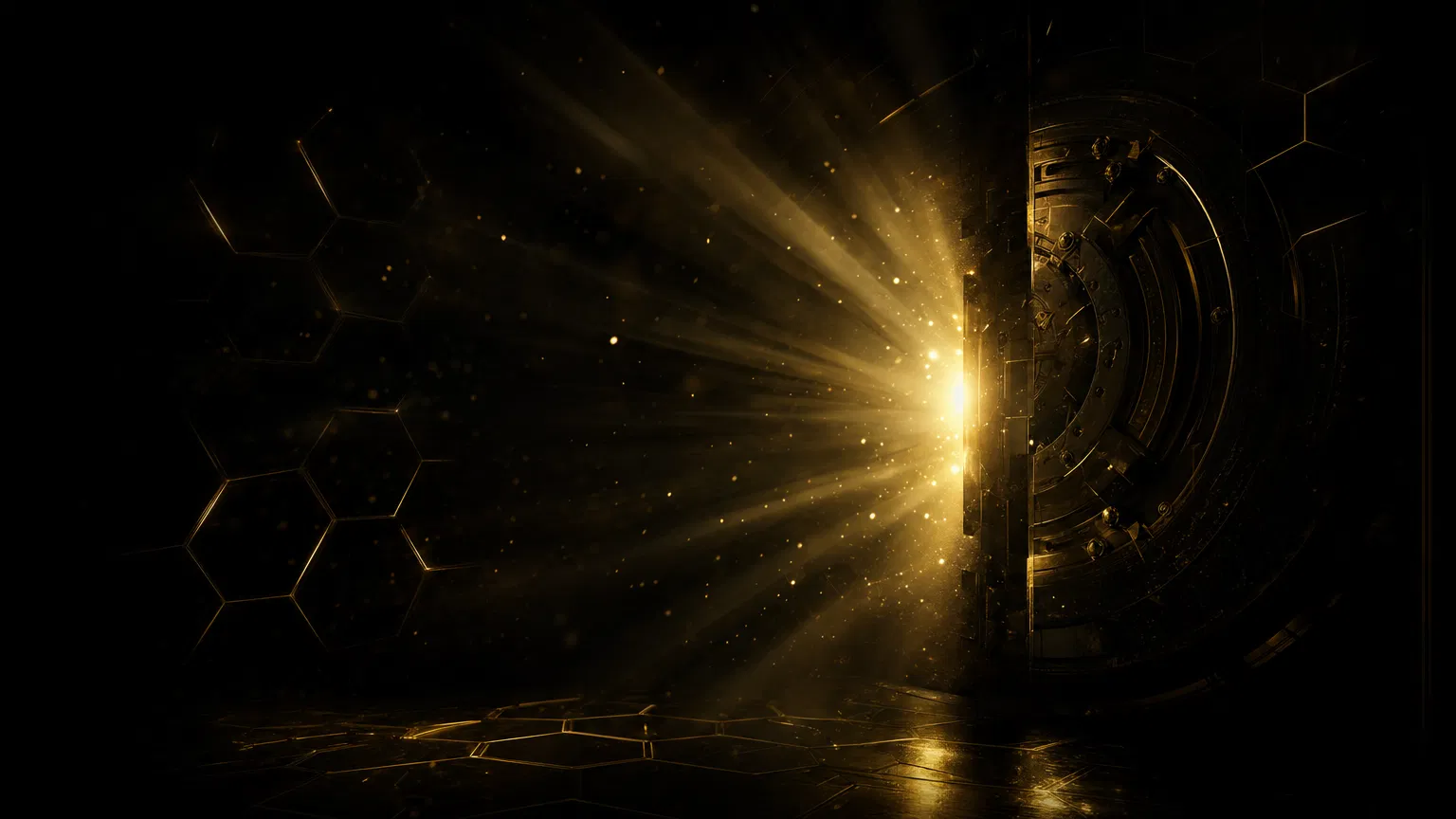 Gold Squad crypto alpha community hero background